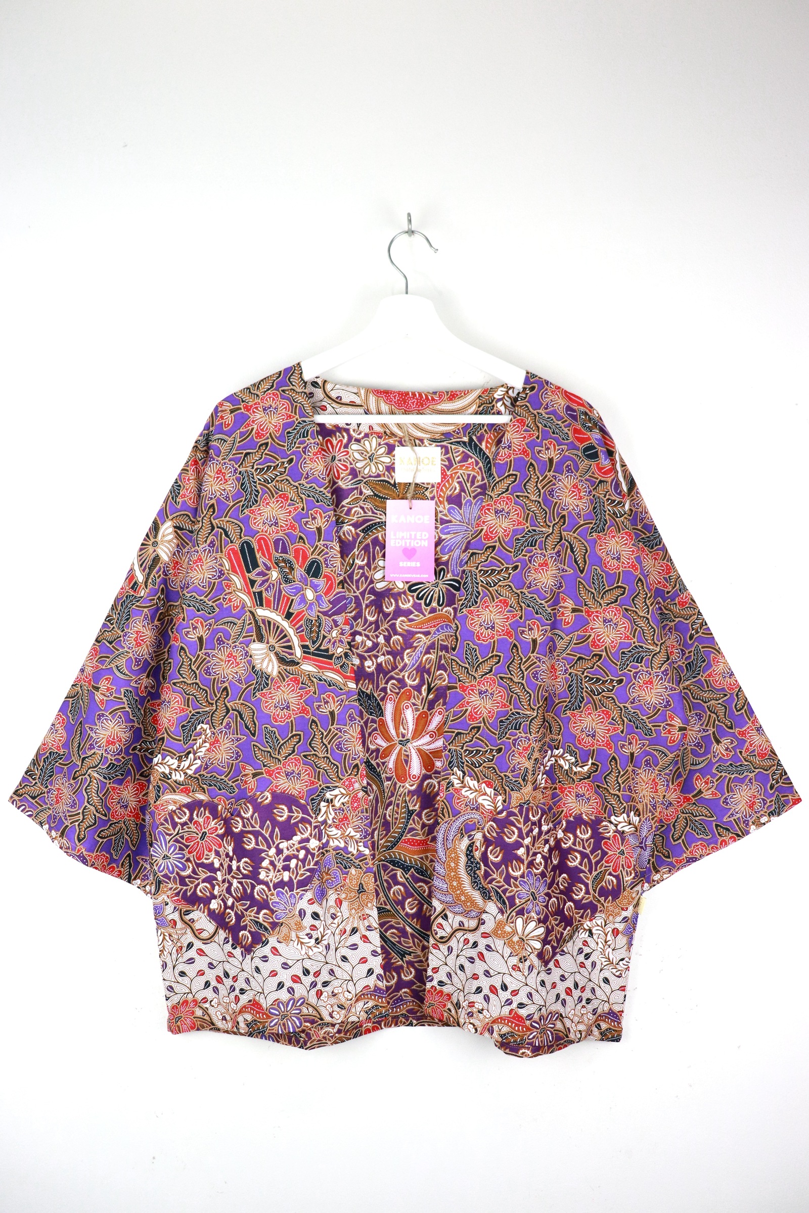 Kimono Basic Heart Pockets - Mystical