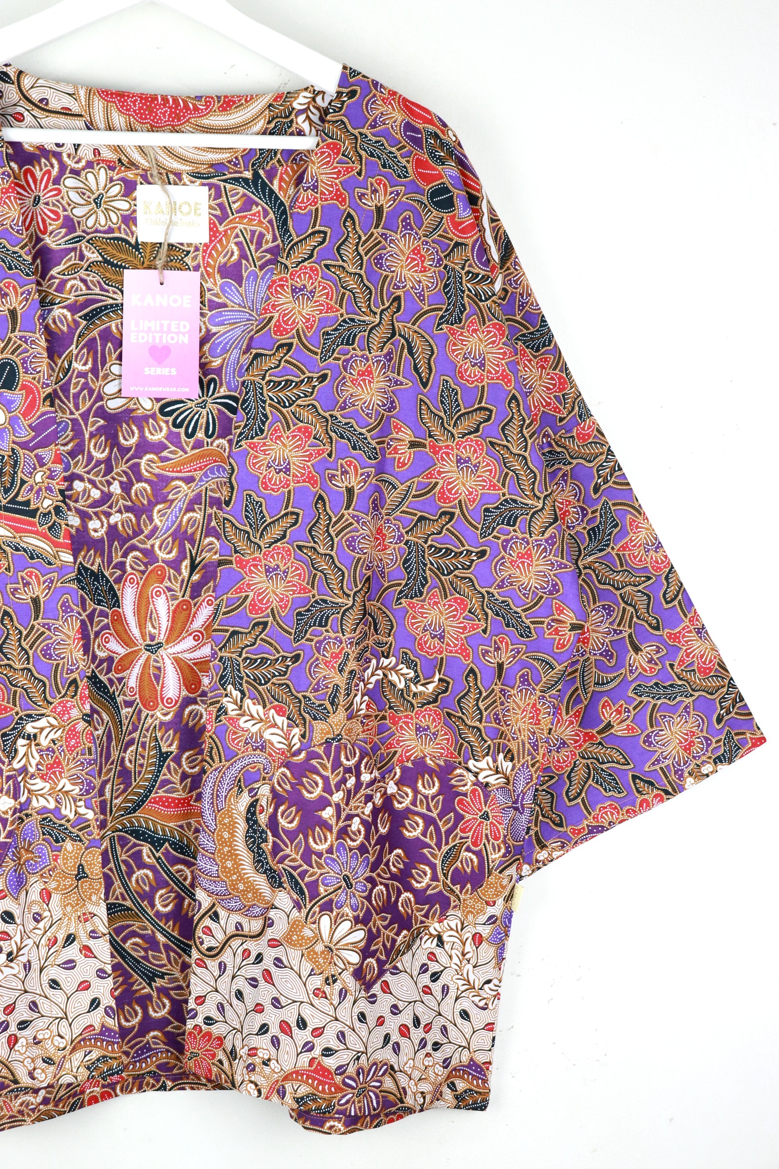 Kimono Basic Heart Pockets - Mystical