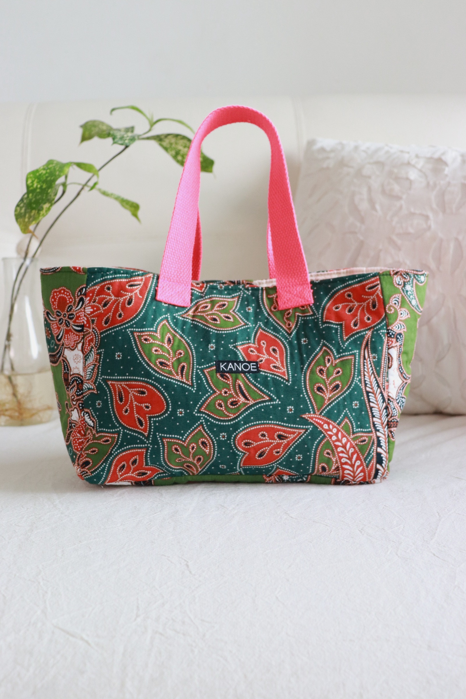 Mini Batik Bag - Emerald Sorrel
