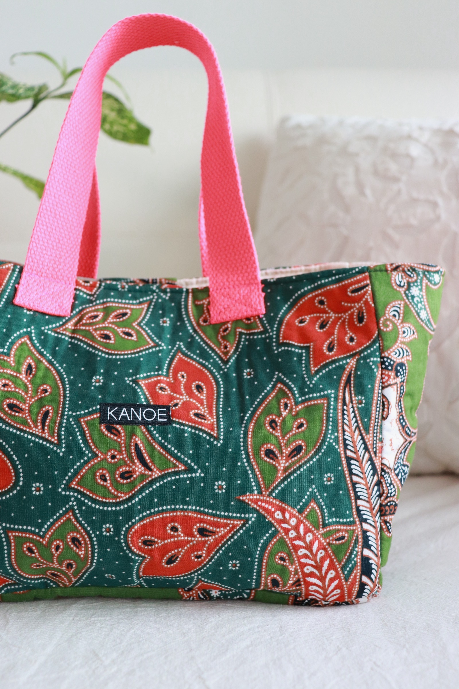 Mini Batik Bag - Emerald Sorrel