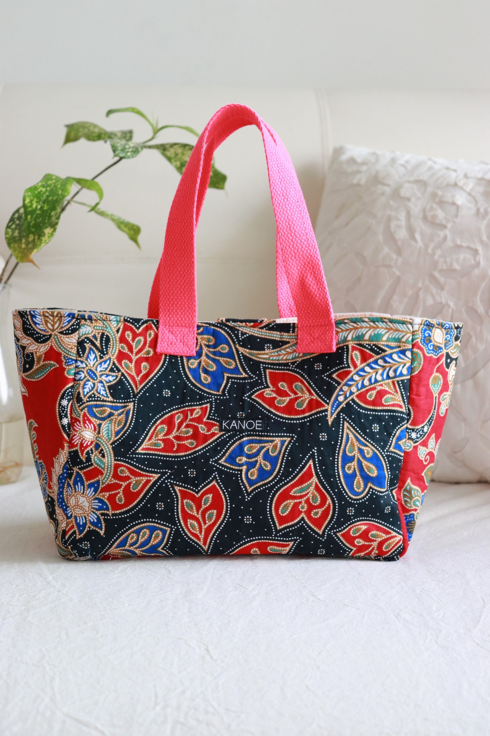 Mini Batik Bag - Vermilion Rubra