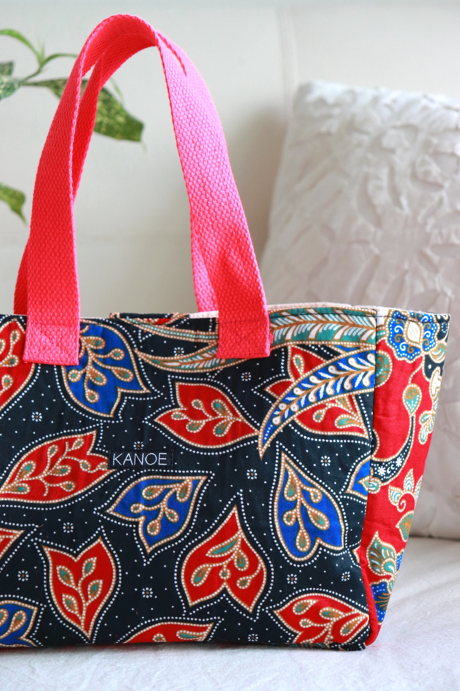 Mini Batik Bag - Vermilion Rubra