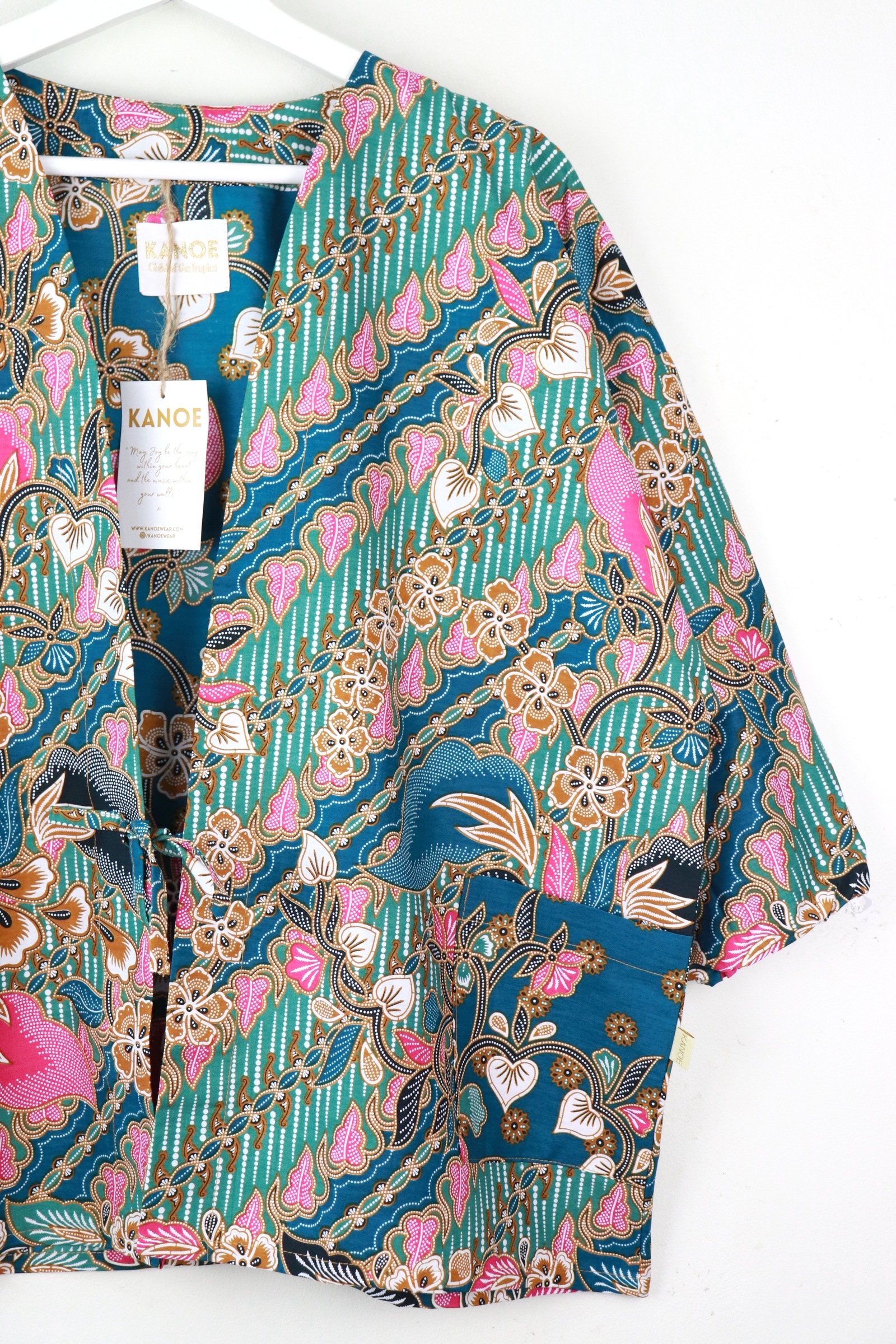 Batik Kimono Signature - Avondale Flora