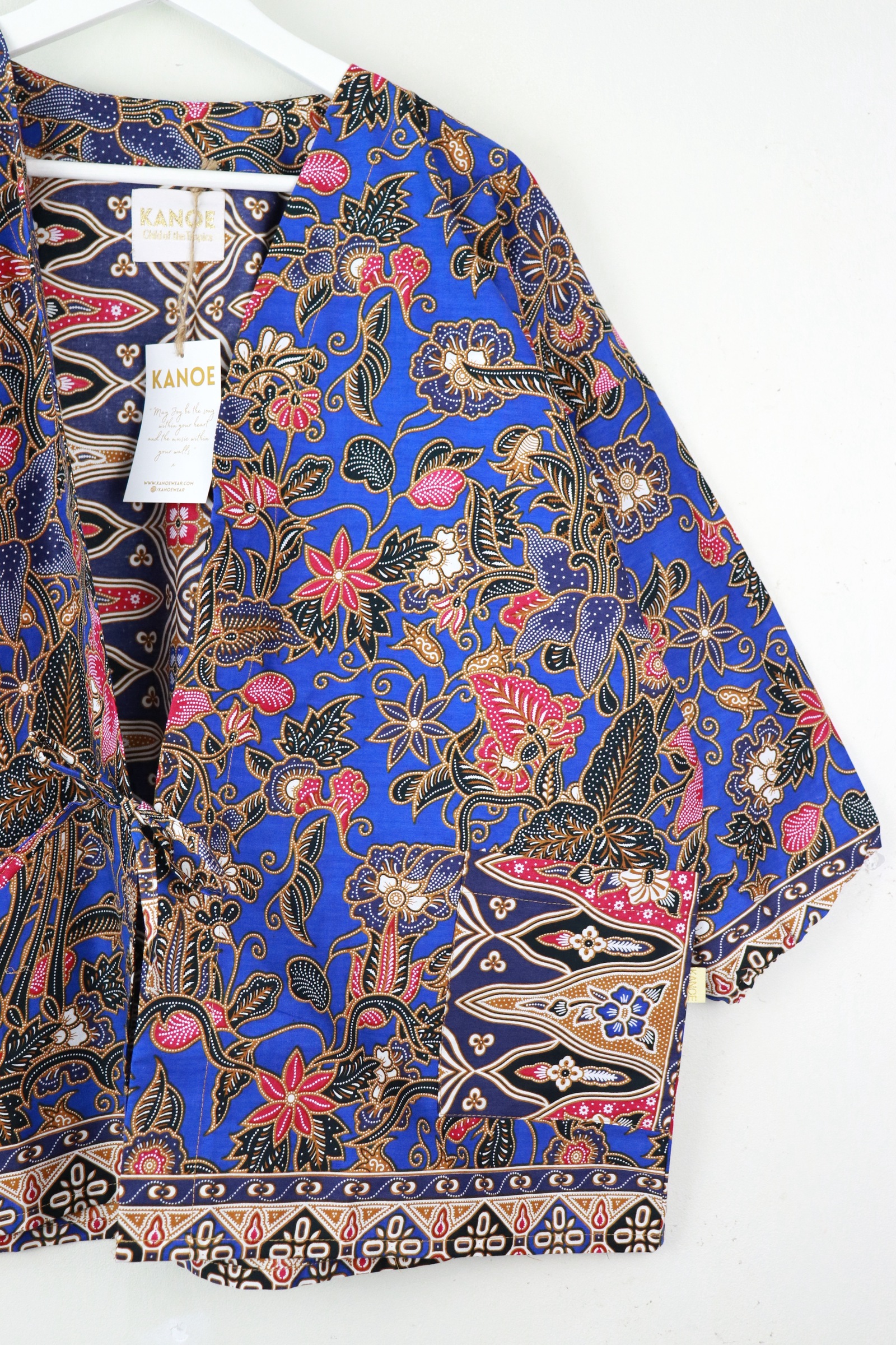 Batik Kimono Signature - Eucalyptus Lapis