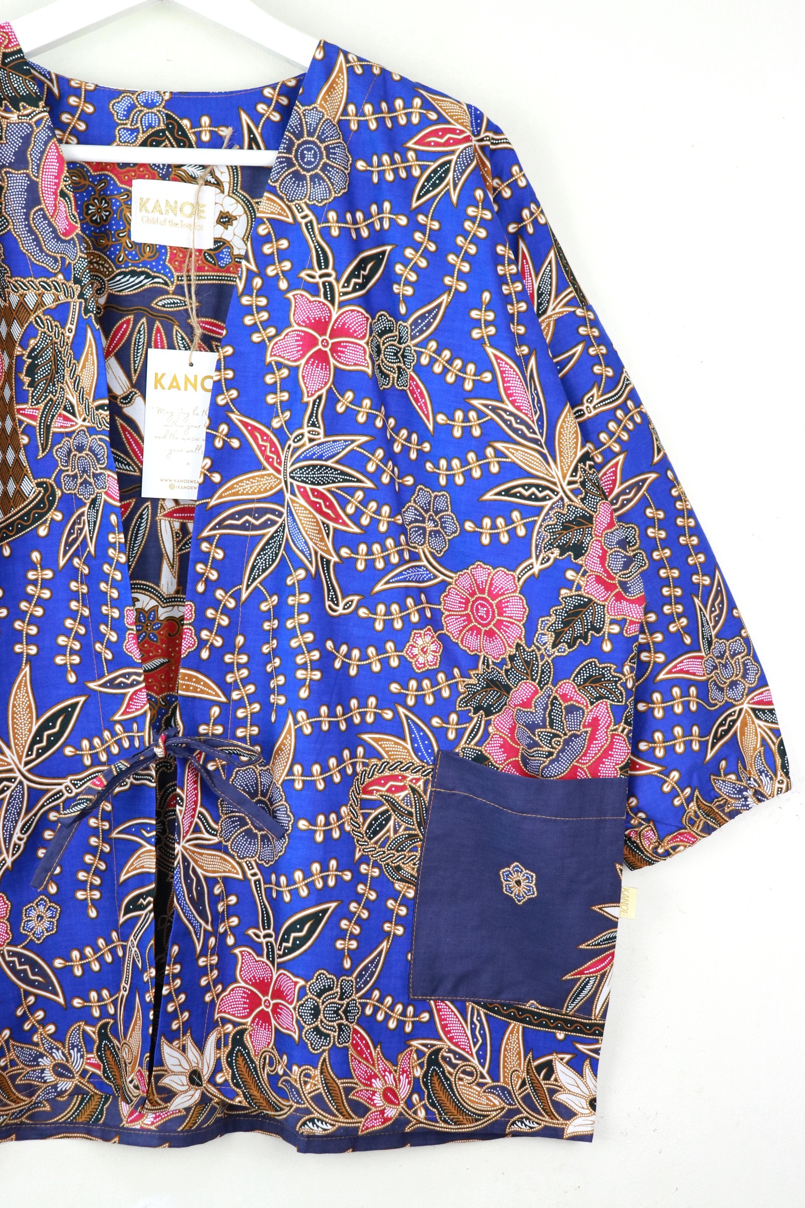 Batik Kimono Signature - Iris Timbers