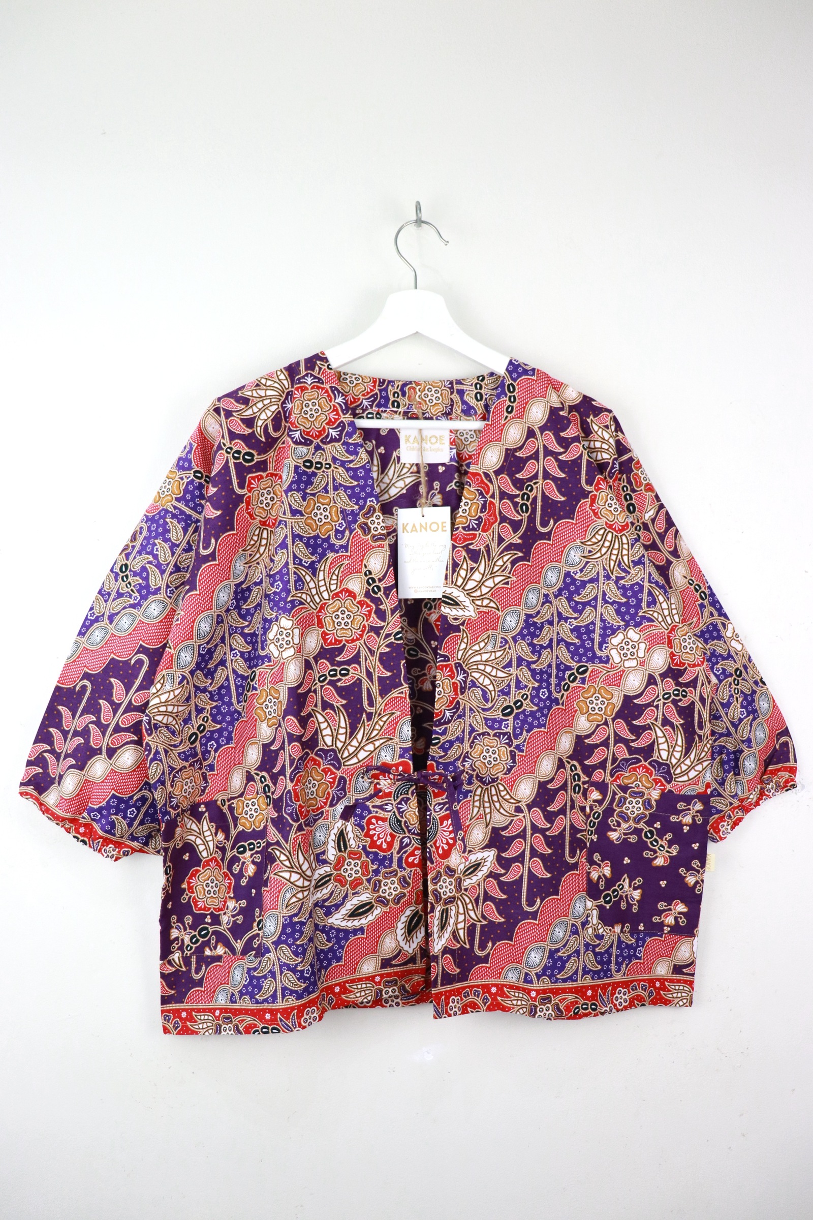 Batik Kimono Signature - Lavender Rosewood