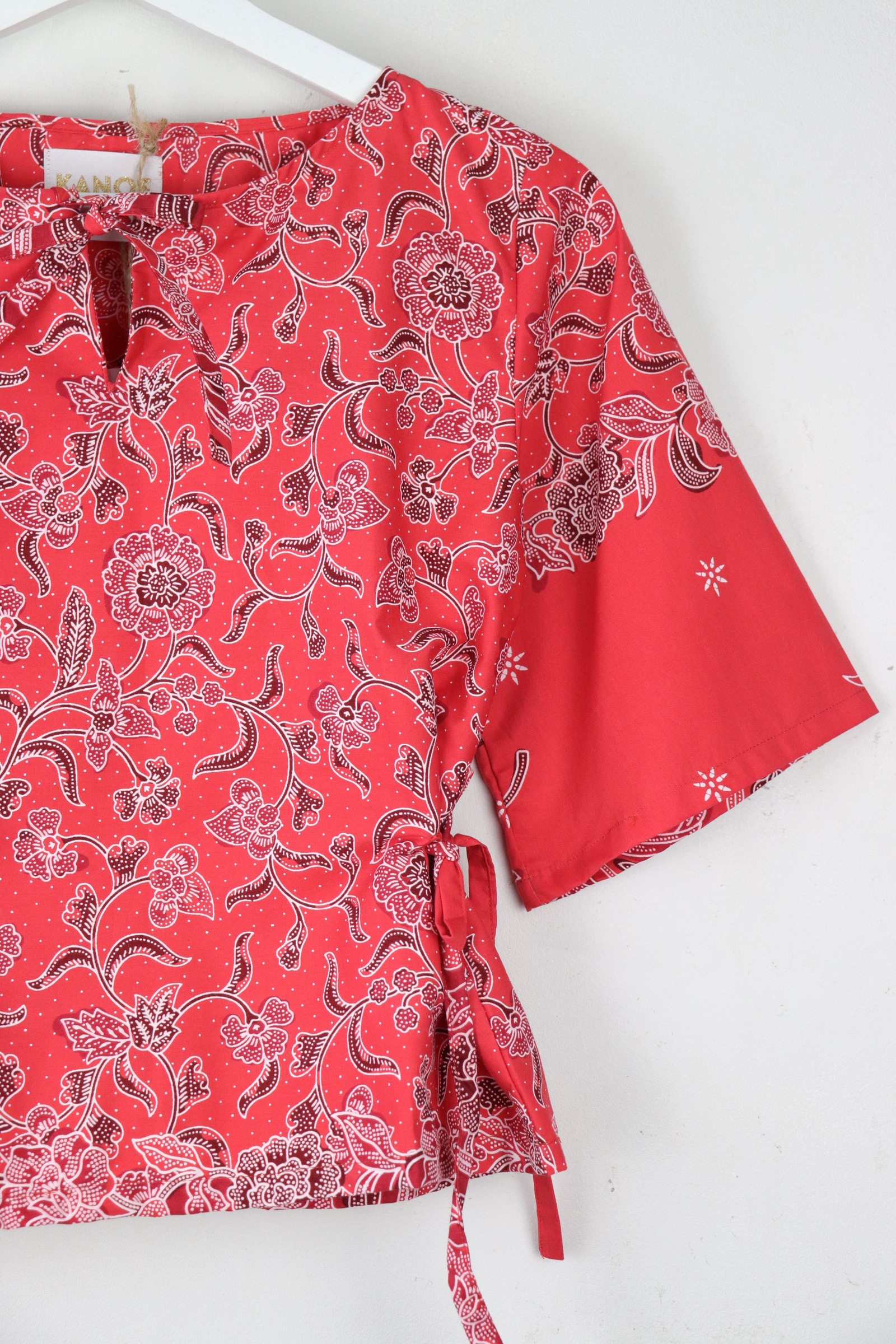 Kedah Batik Top - Cinta Mawar 