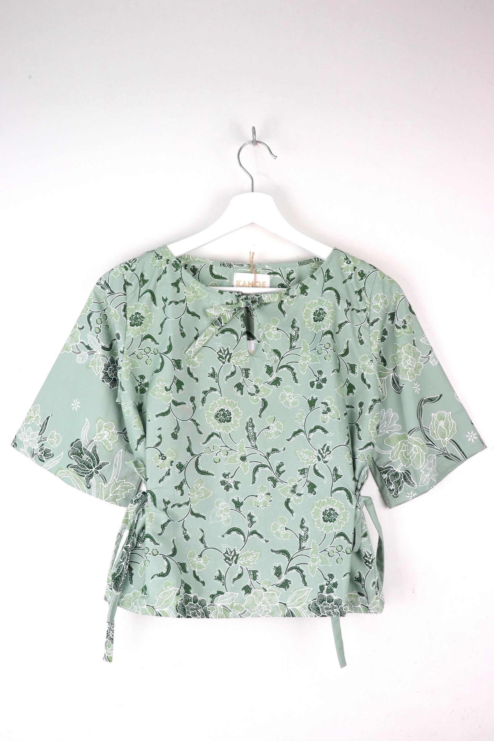 Kedah Batik Top - Liana Hijau