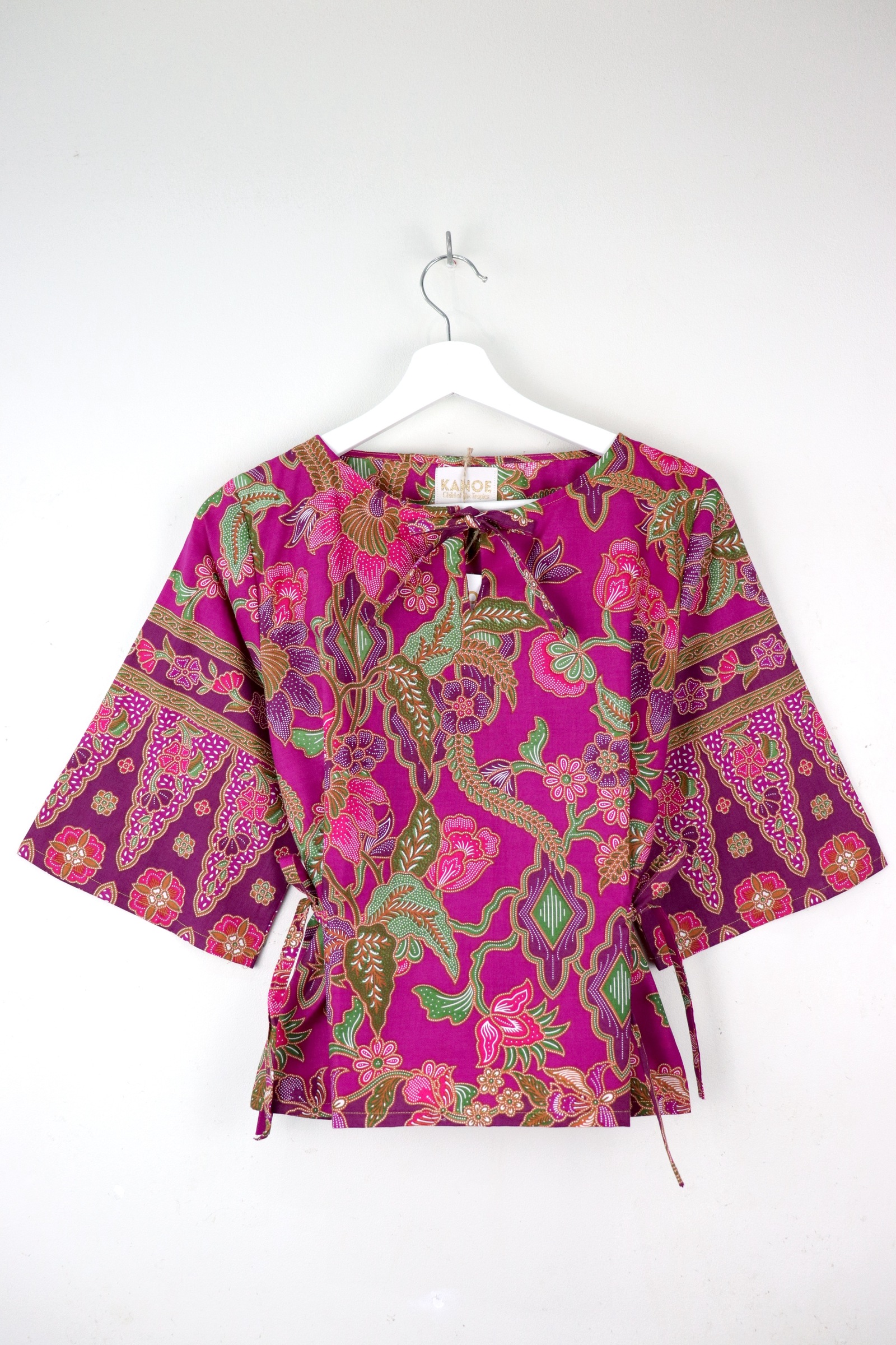 Kedah Batik Top - Permata Violet [ L ]