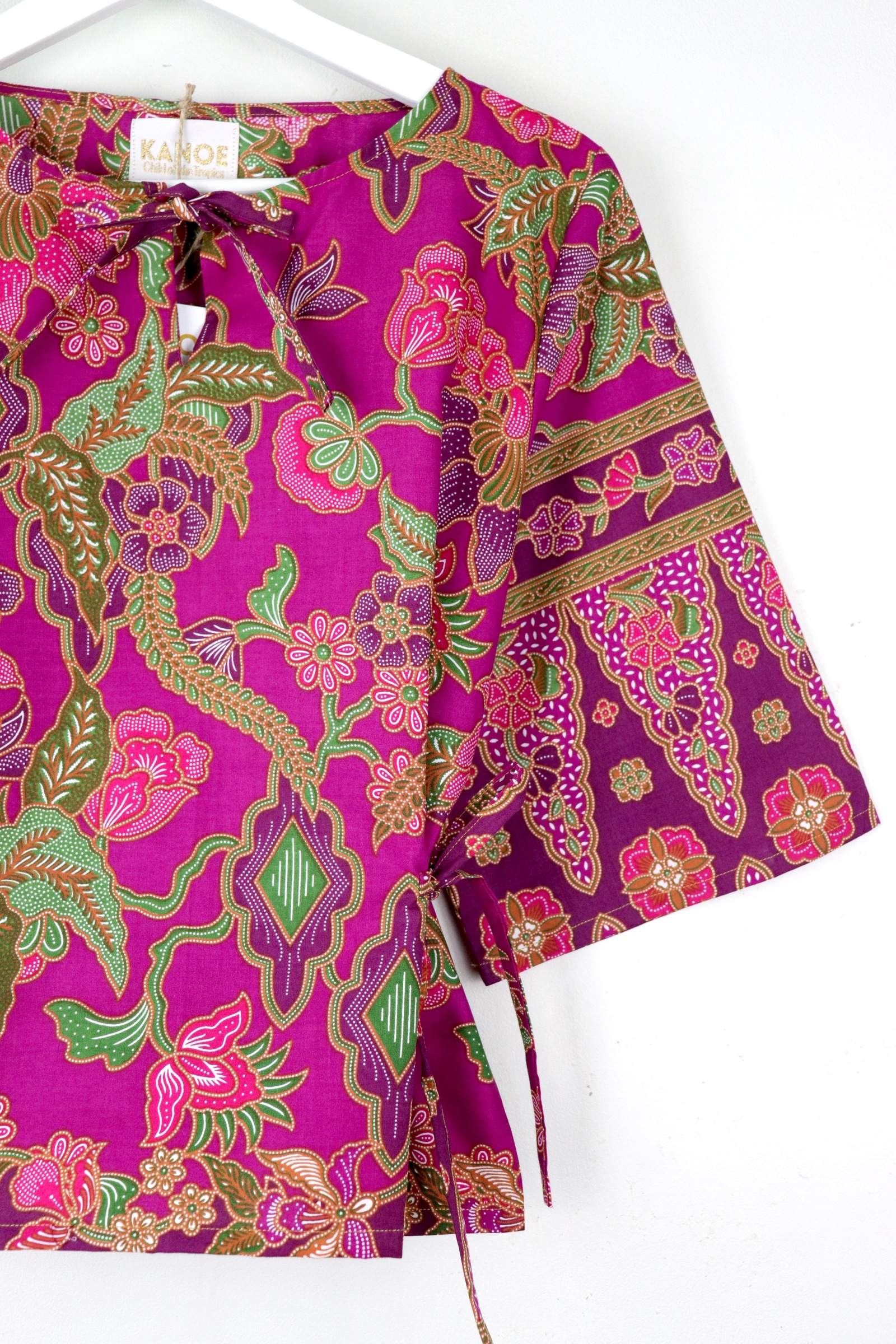 Kedah Batik Top - Permata Violet [ L ]