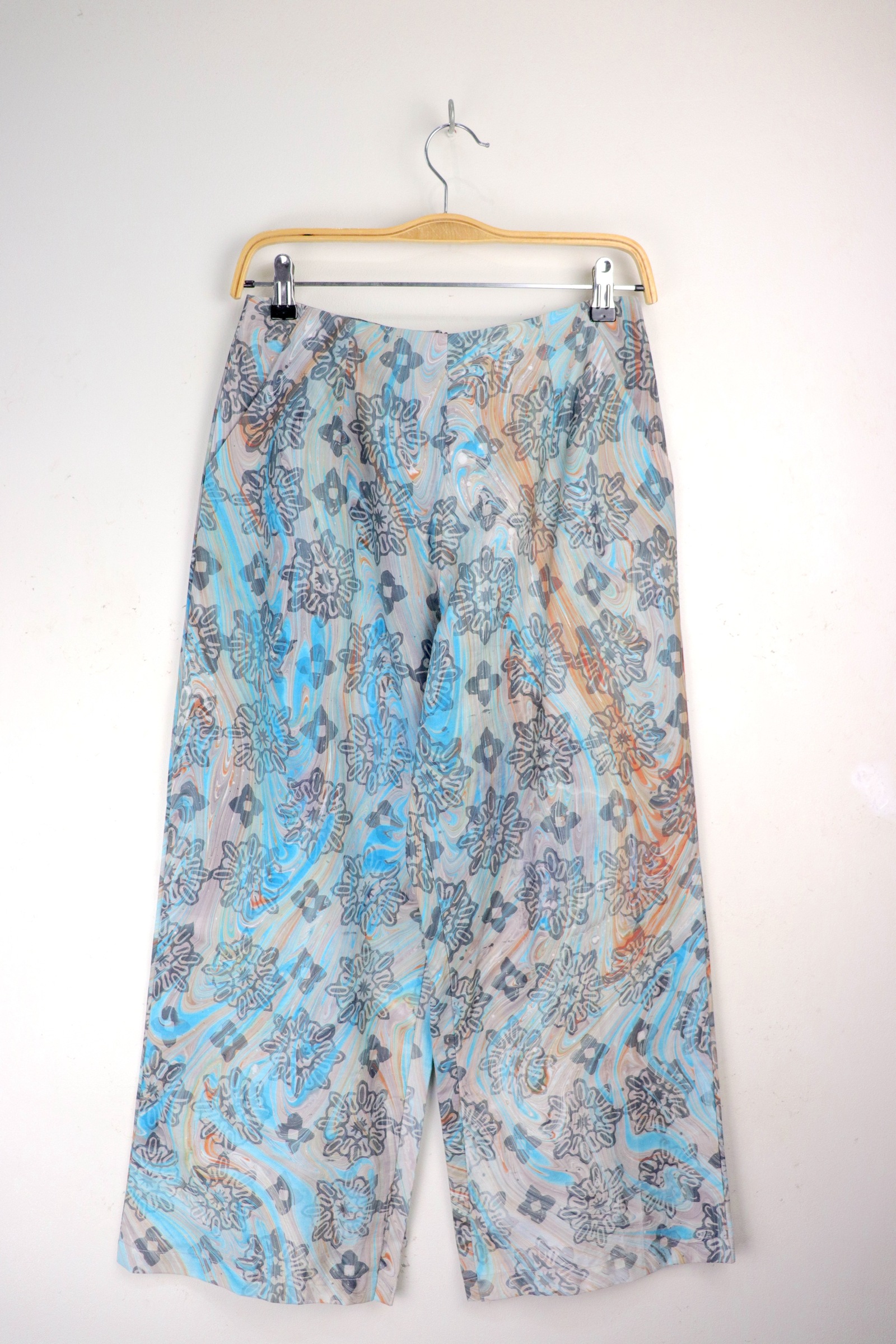 HANDMADE Batik Palazzo Pants - Zaleha [ M ]