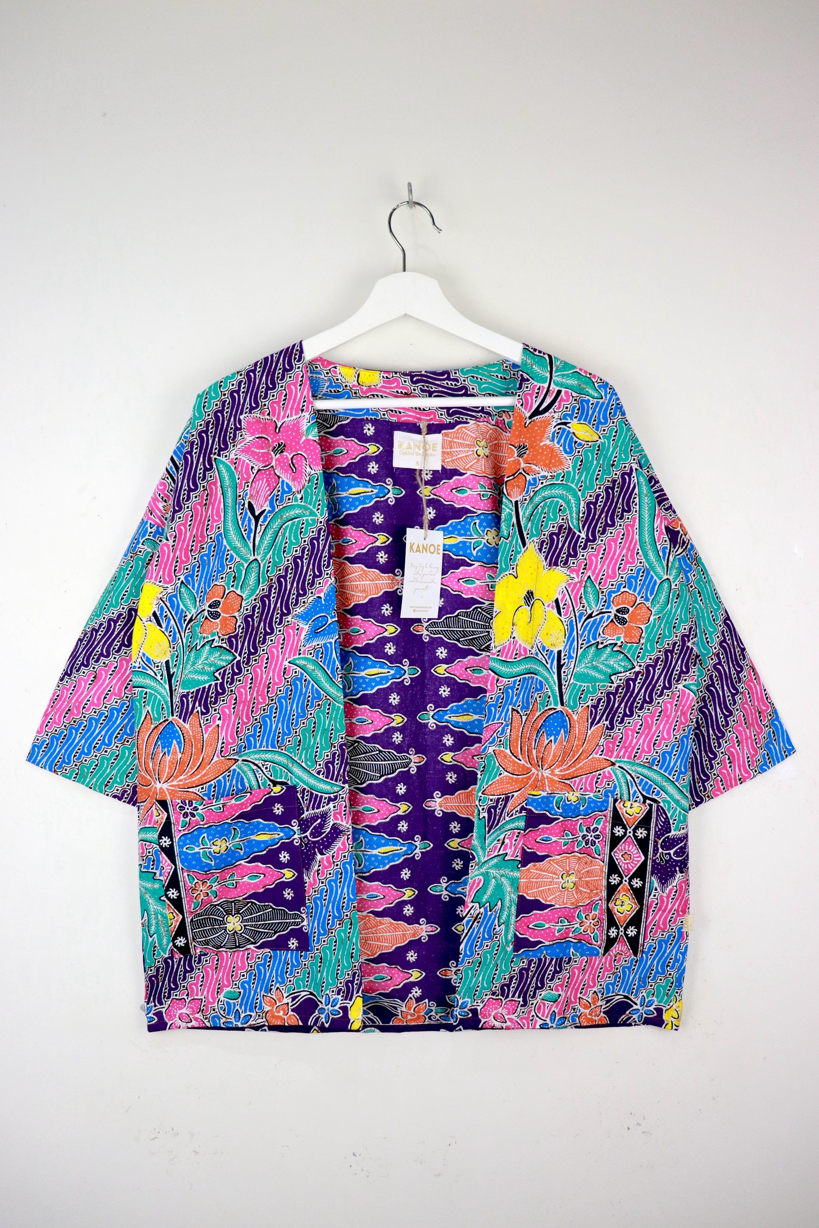 Batik Kimono Basic - Lovebird's Lantern [ S ]