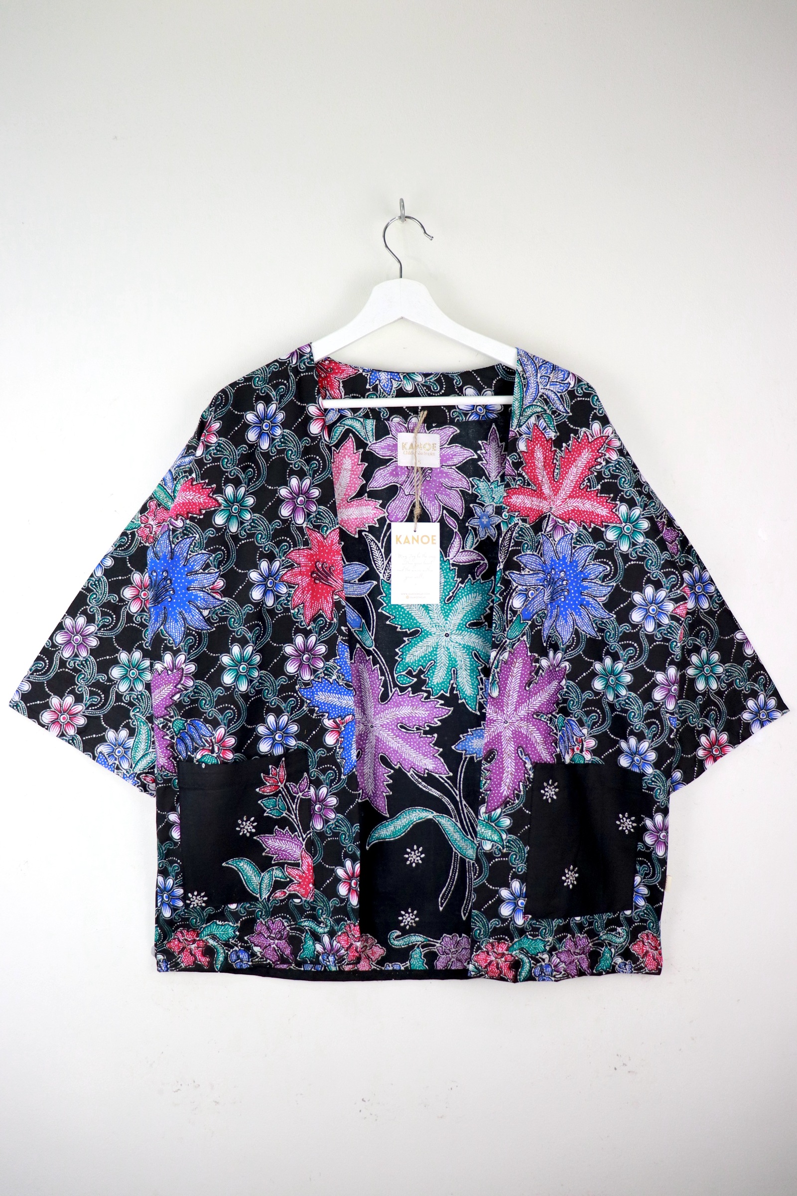 Batik Kimono Basic - Beloved Moonlight [ S ]