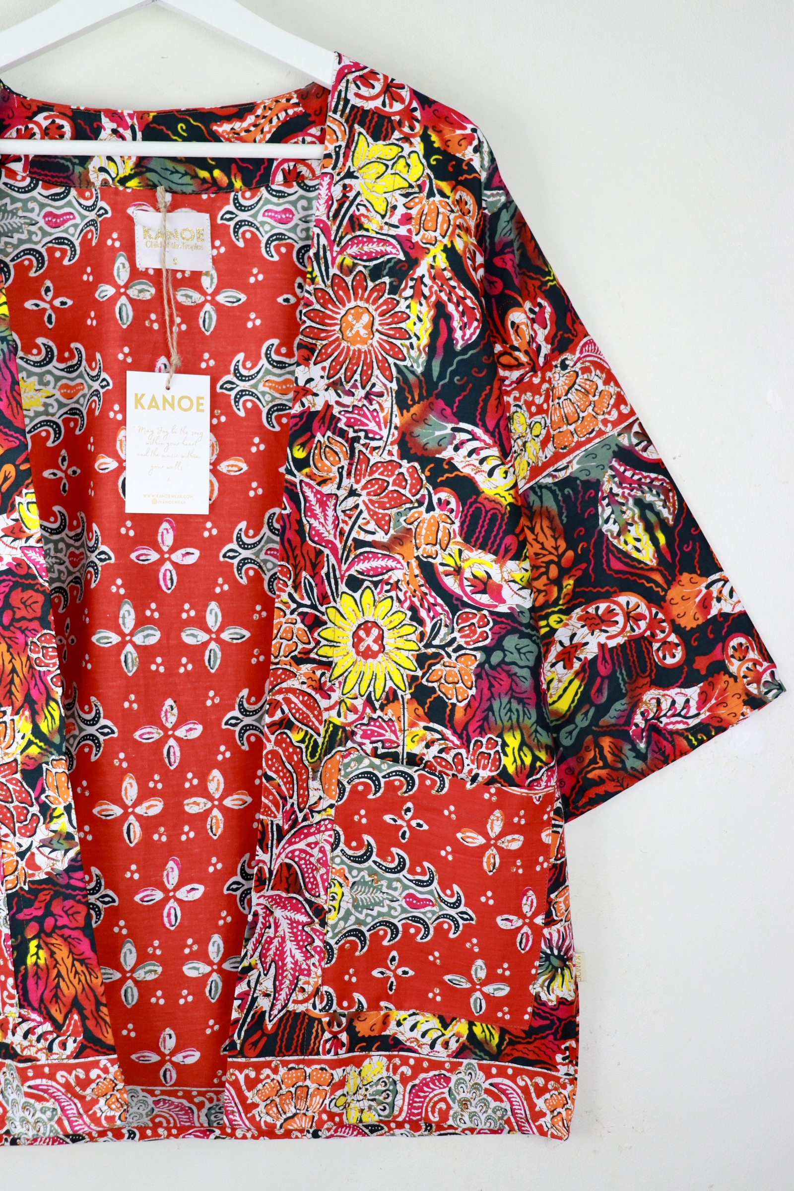 Batik Kimono Basic - Sunset Serene [ S ]