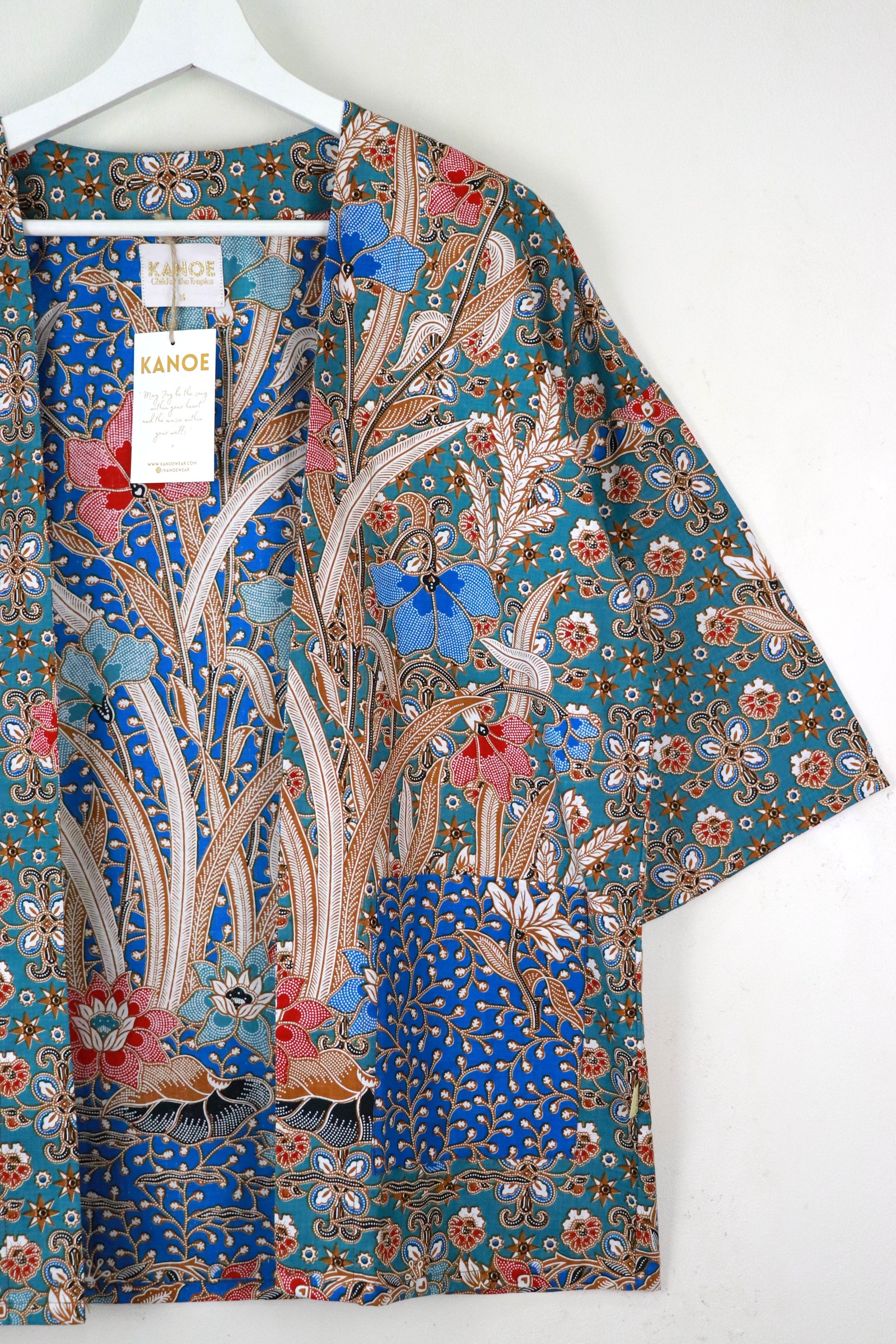 Batik Kimono Basic - Vesperine [ S ]