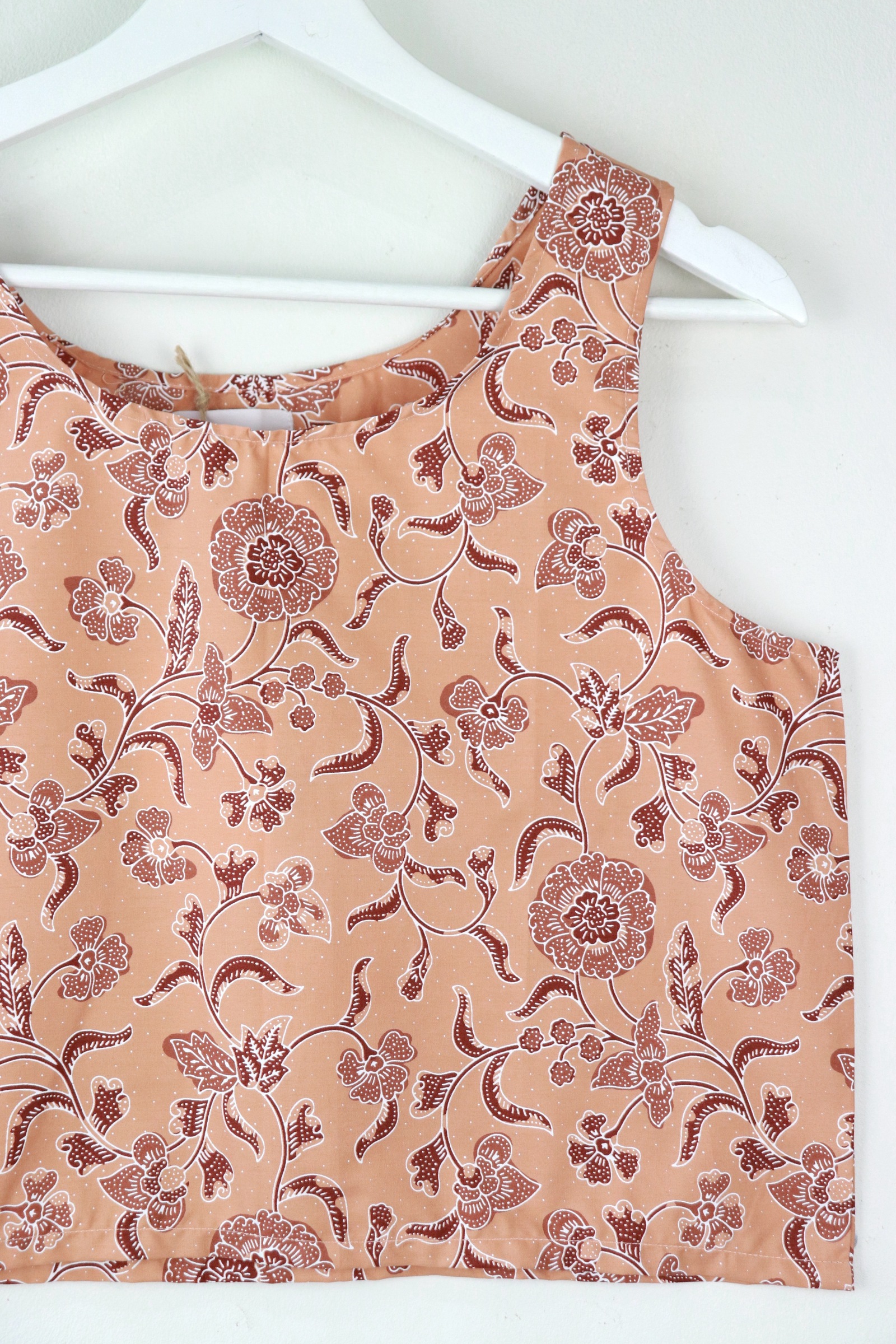 Batik Tank Top - Coral [ S-M ]