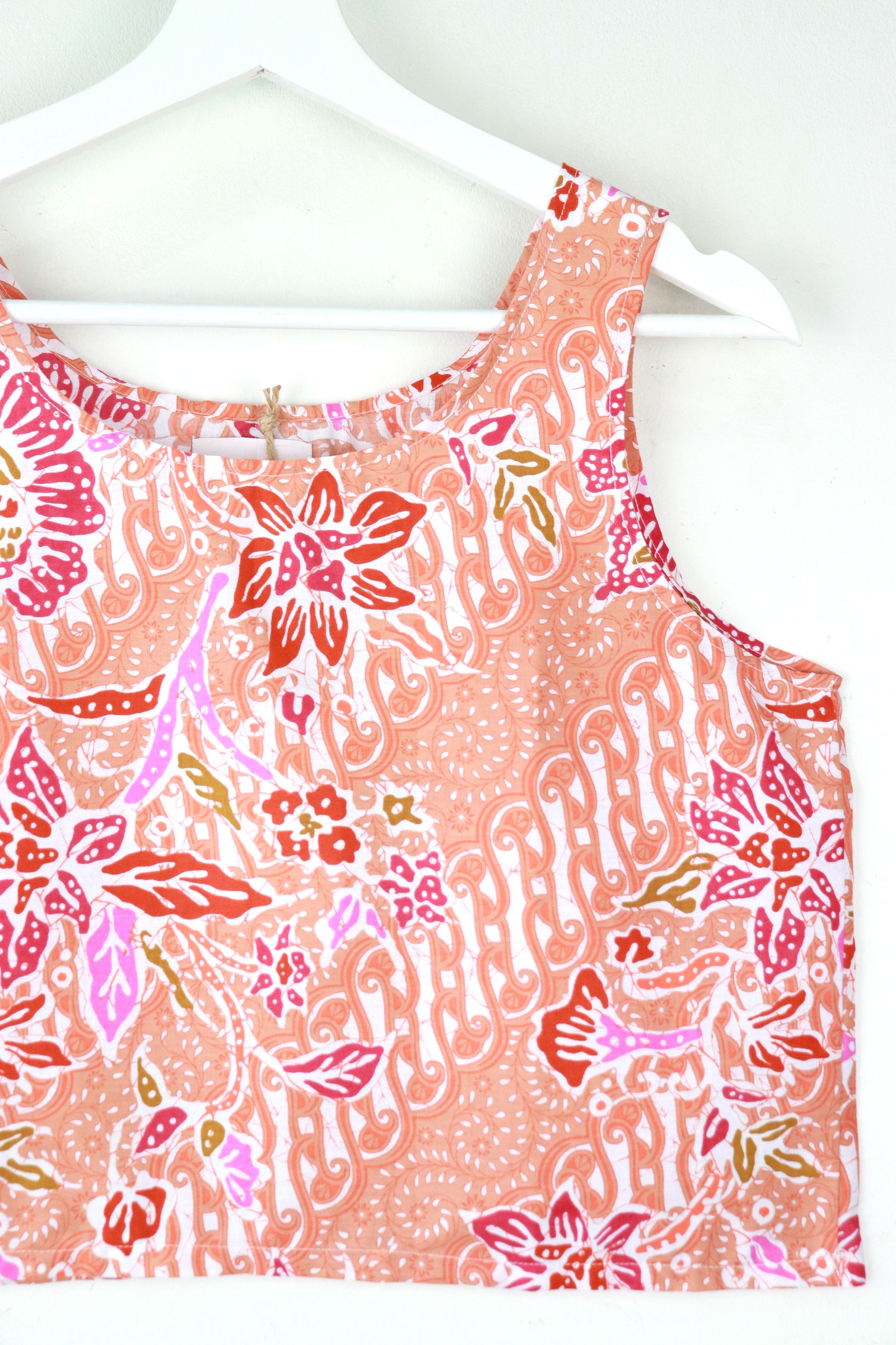 Batik Tank Top - Seashell [ S-M ]
