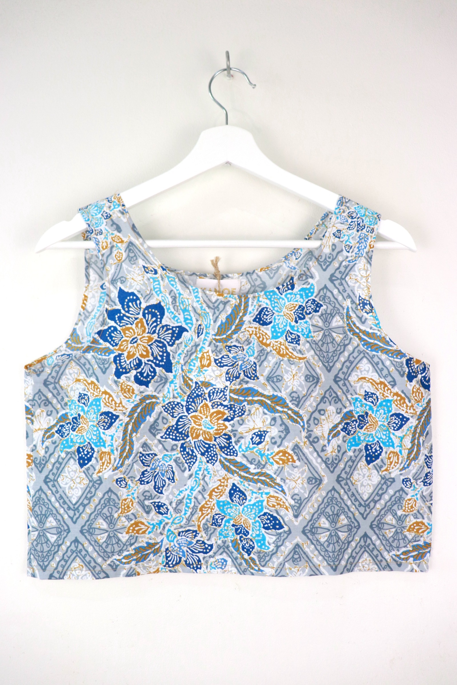 Batik Tank Top - Aquatica [ S-M ]