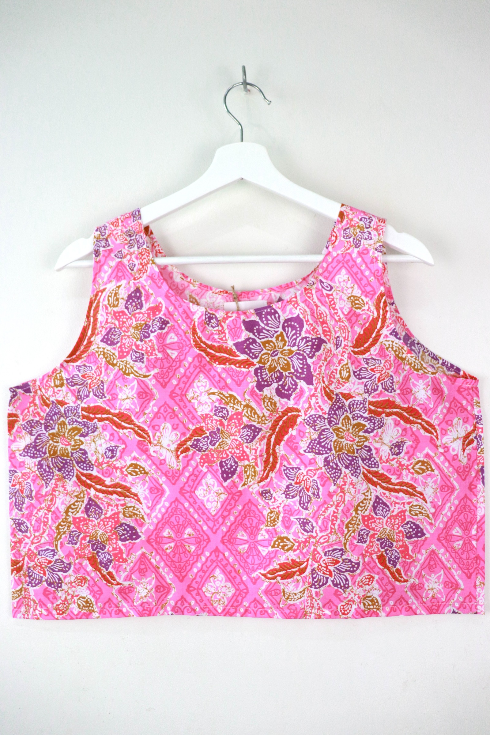 Batik Tank Top - Berryfresh [ M-L ]