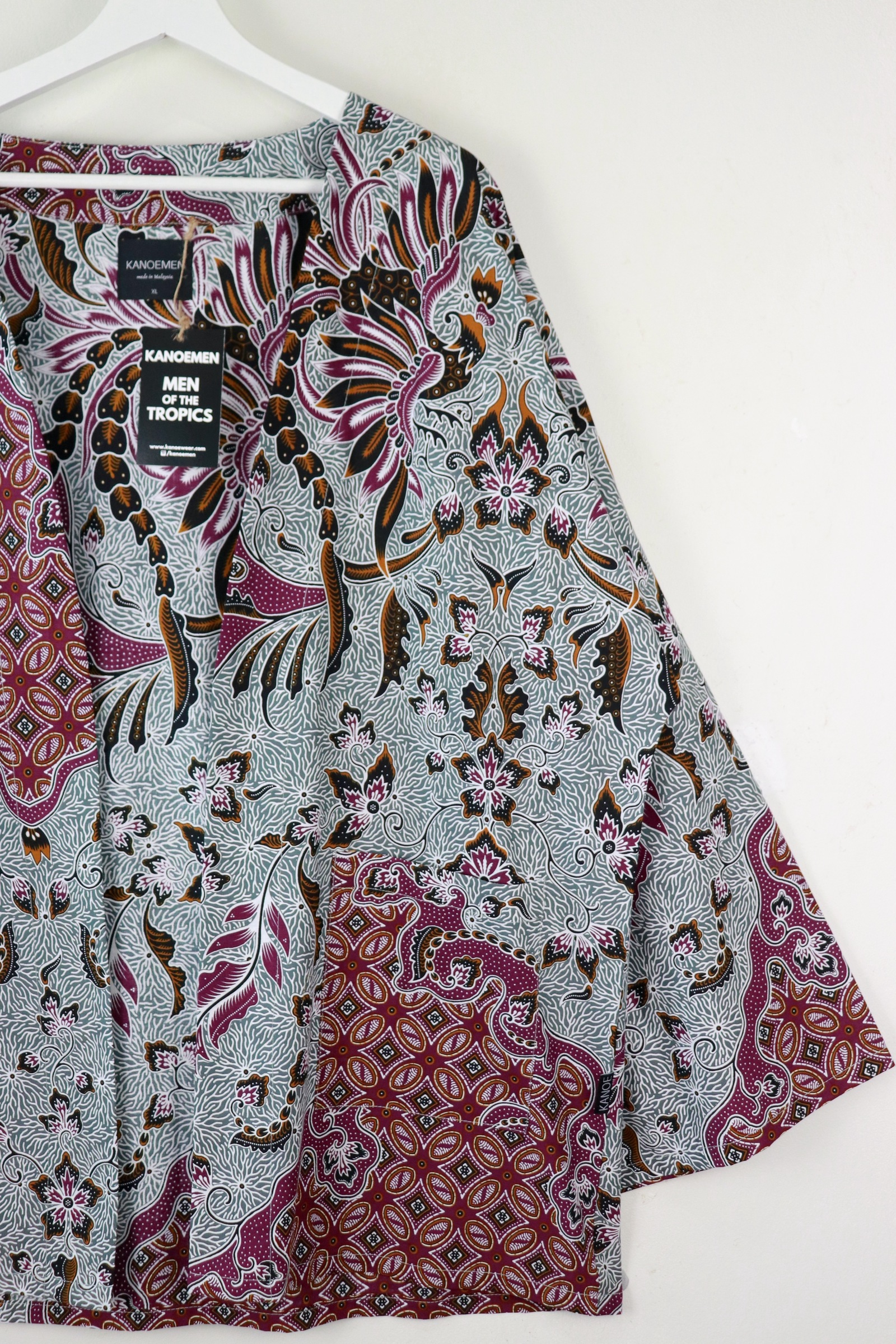 KANOEMEN Basic Batik Kimono - Corbin