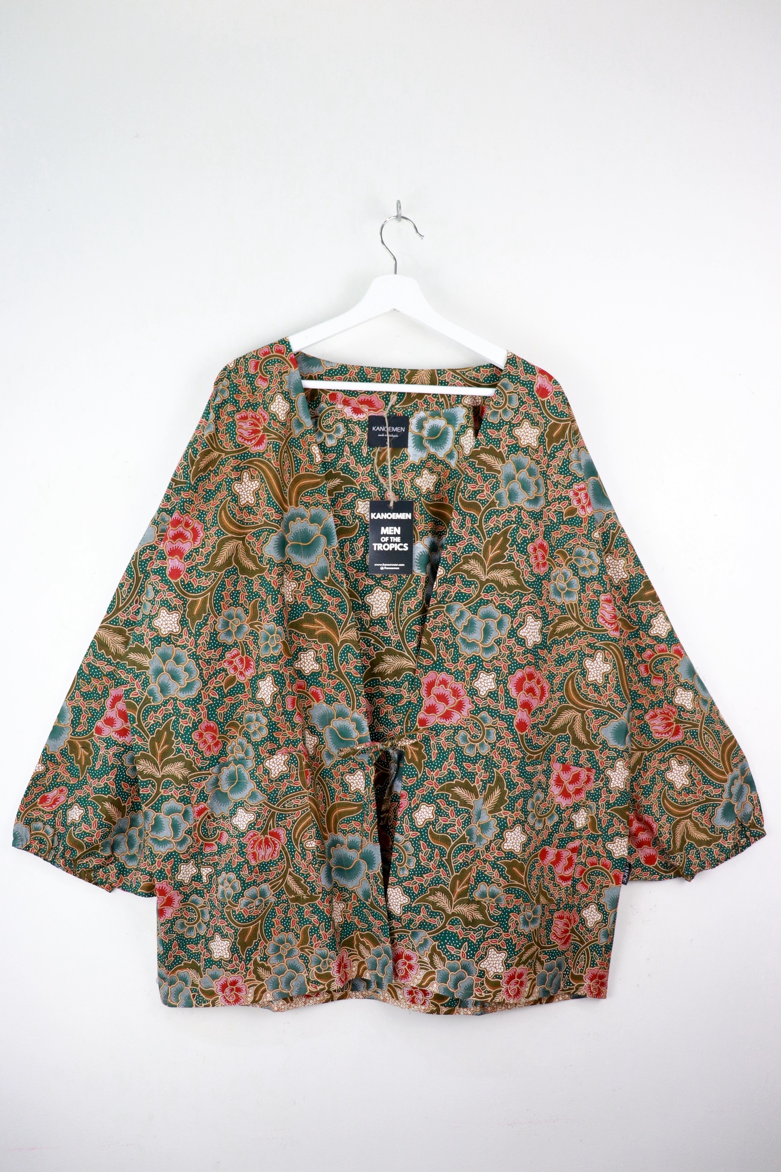 KANOEMEN Signature Batik Kimono - Caspian
