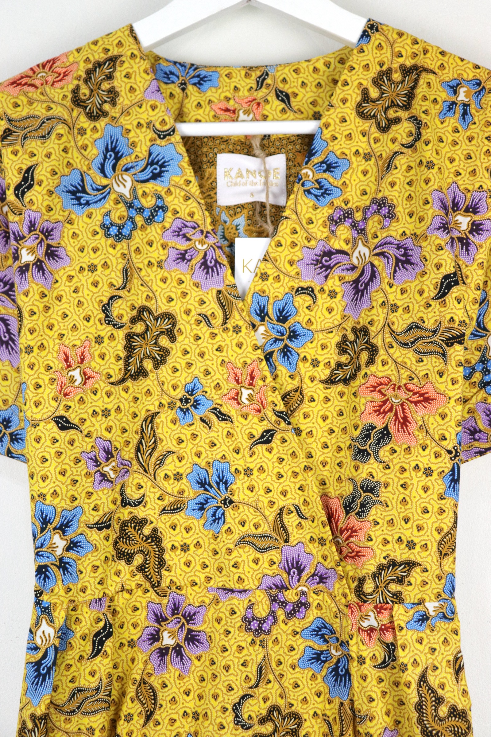 Kimono Wrap Dress [ Short ] - Himawari Sunshine