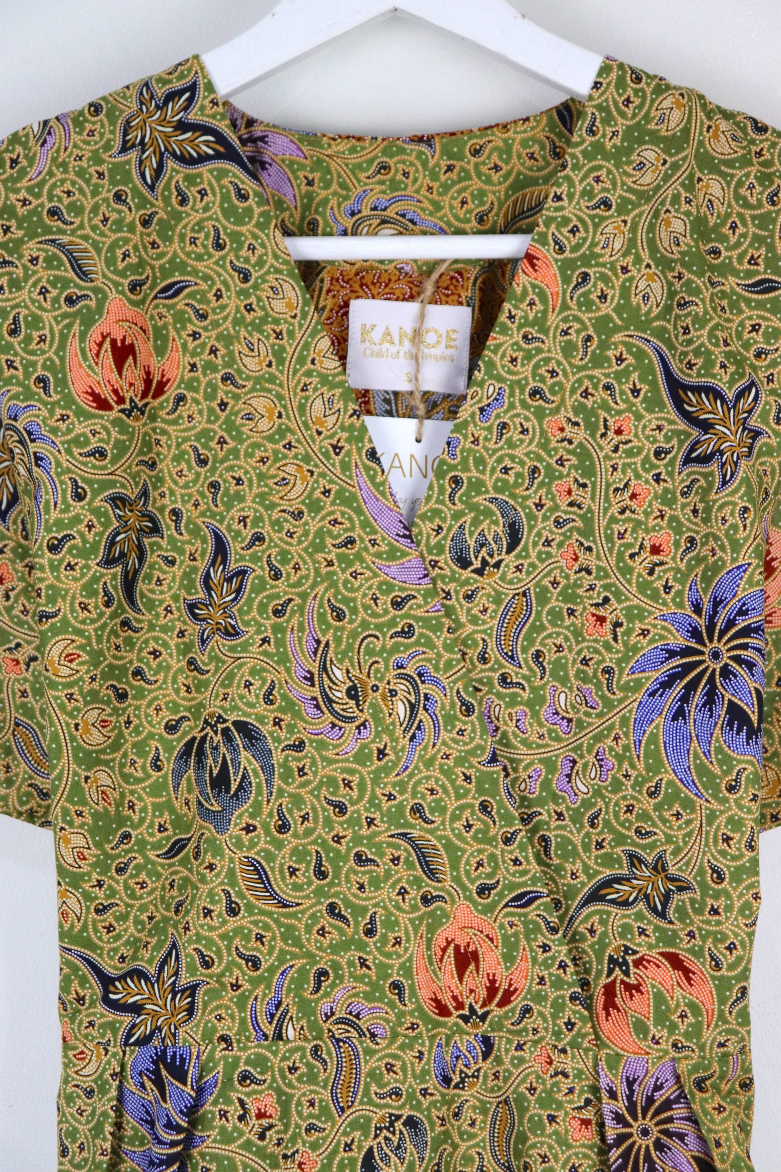 Kimono Wrap Dress [ Short ] - Suzuran Gardens