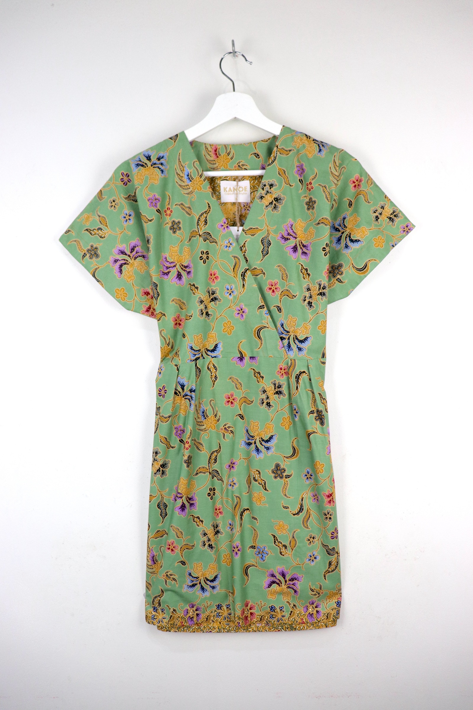 Kimono Wrap Dress [ Short ] - Matcha Grove