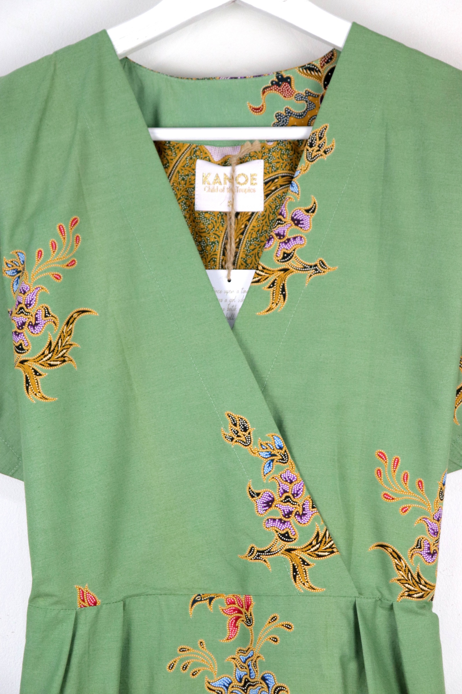 Kimono Wrap Dress [ Short ] - Kirei Woods