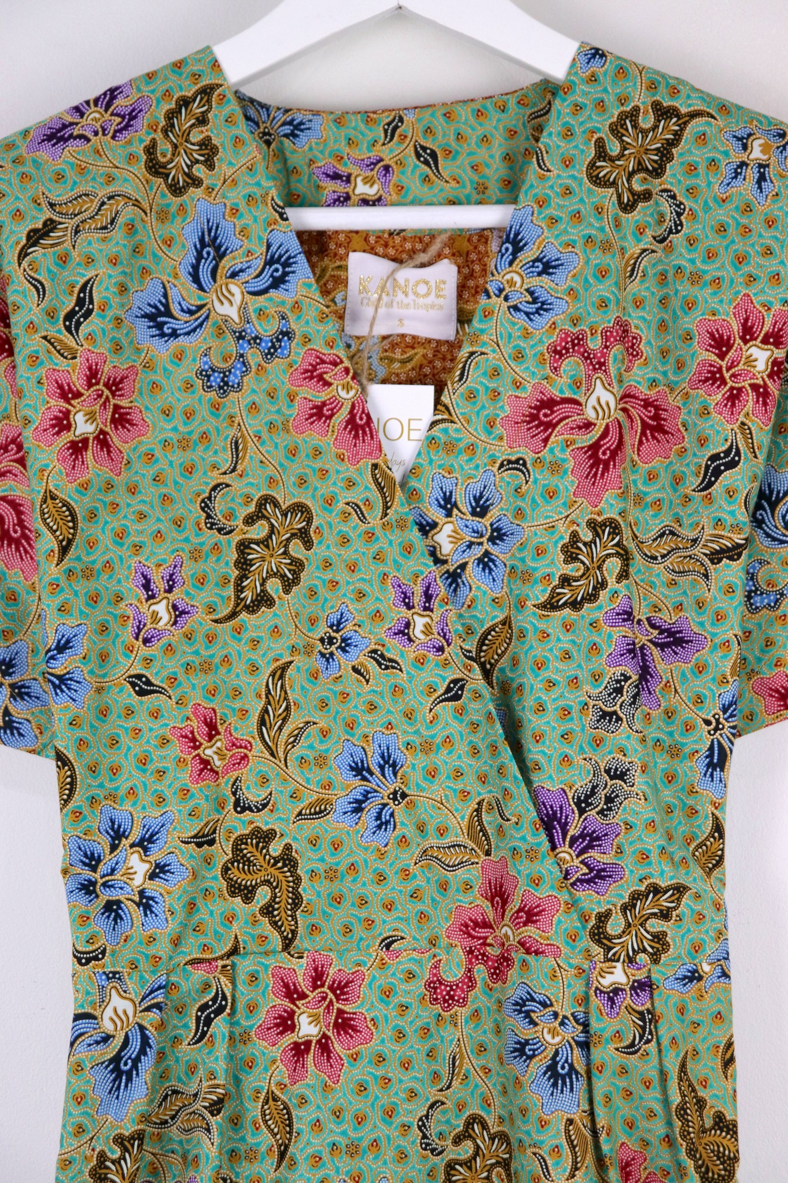 Kimono Wrap Dress [ Short ] - Yuugen Green