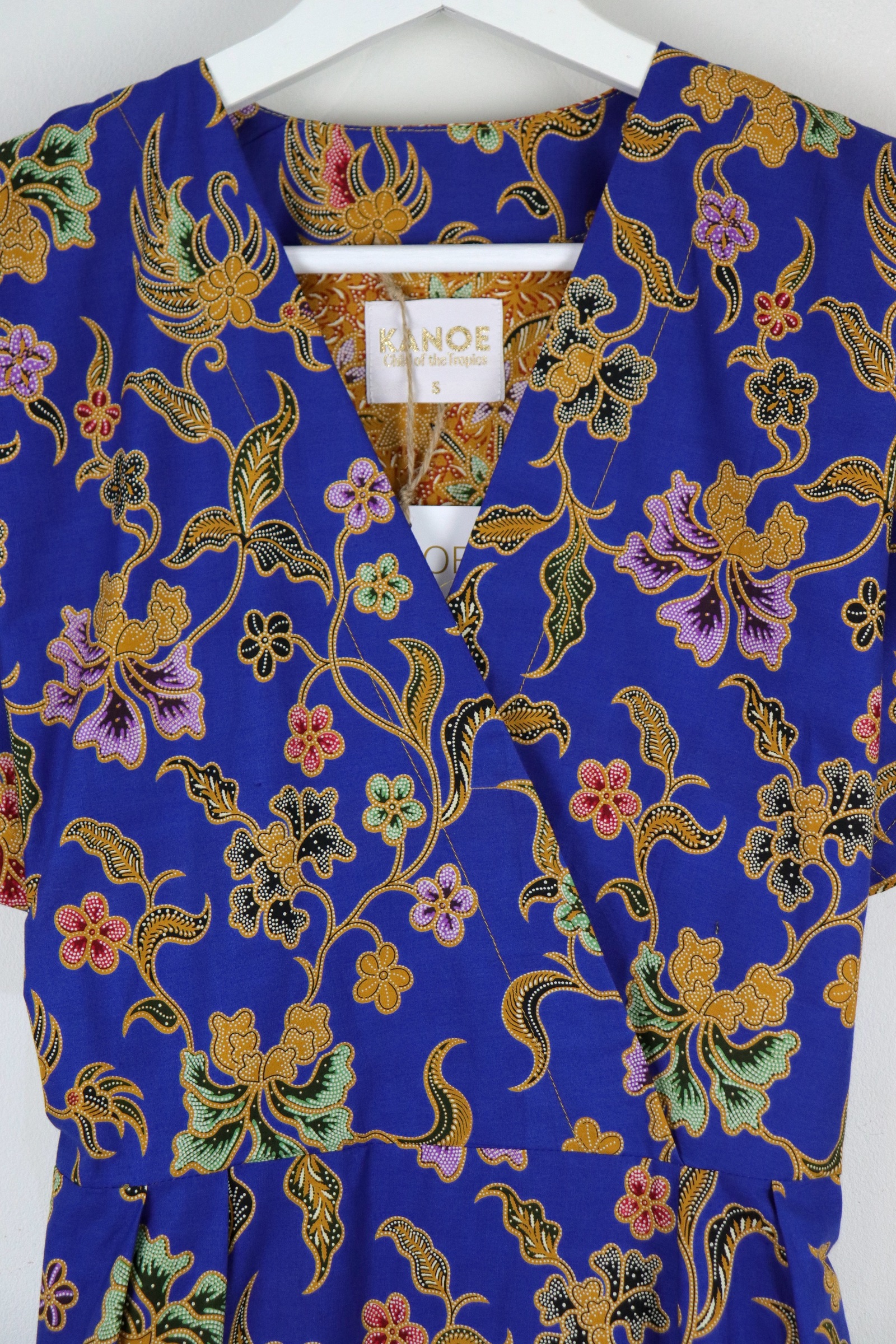 Kimono Wrap Dress [ Short ] - Lapis Meadow