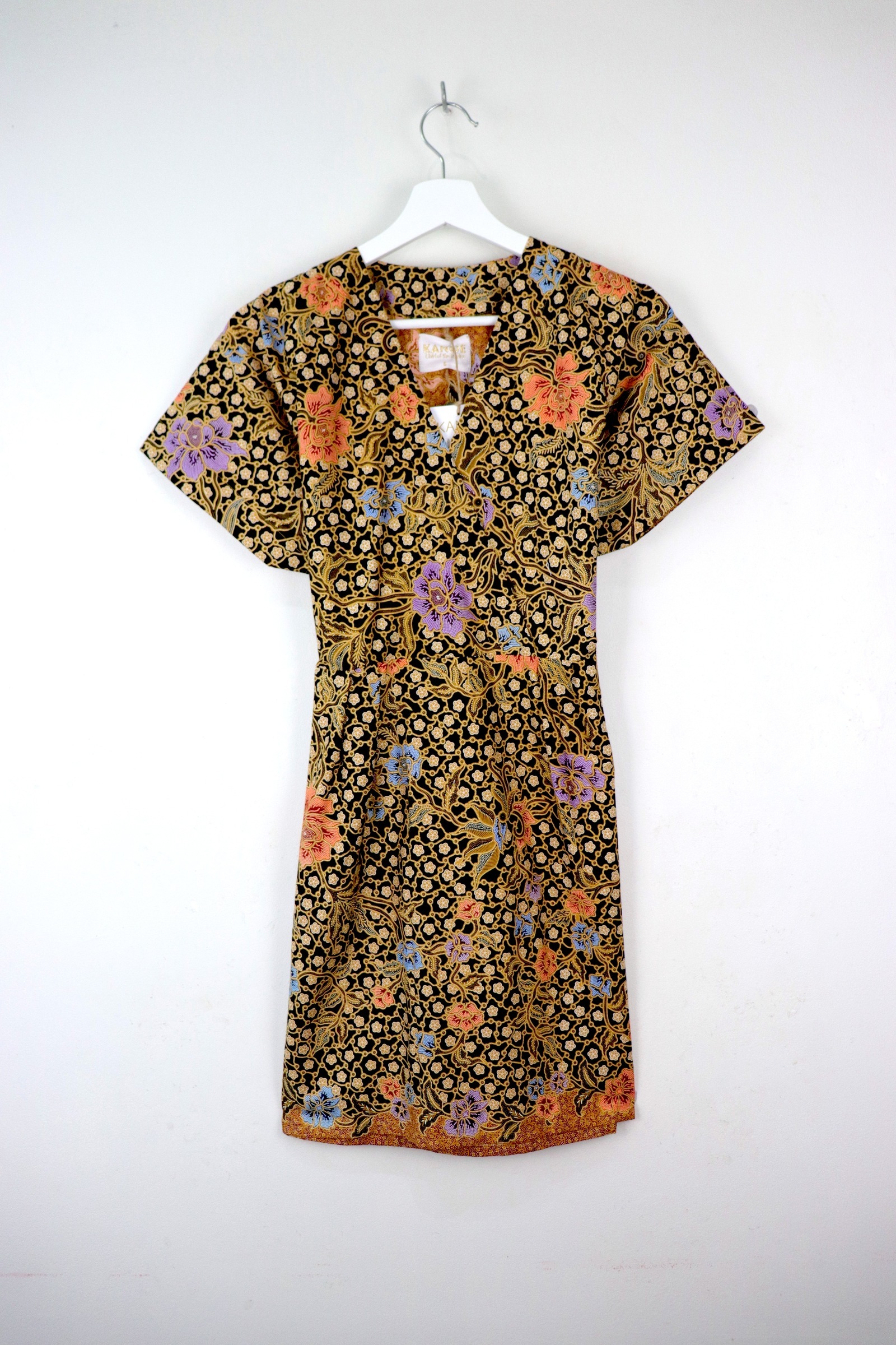 Kimono Wrap Dress [ Short ] - Floral Oasis
