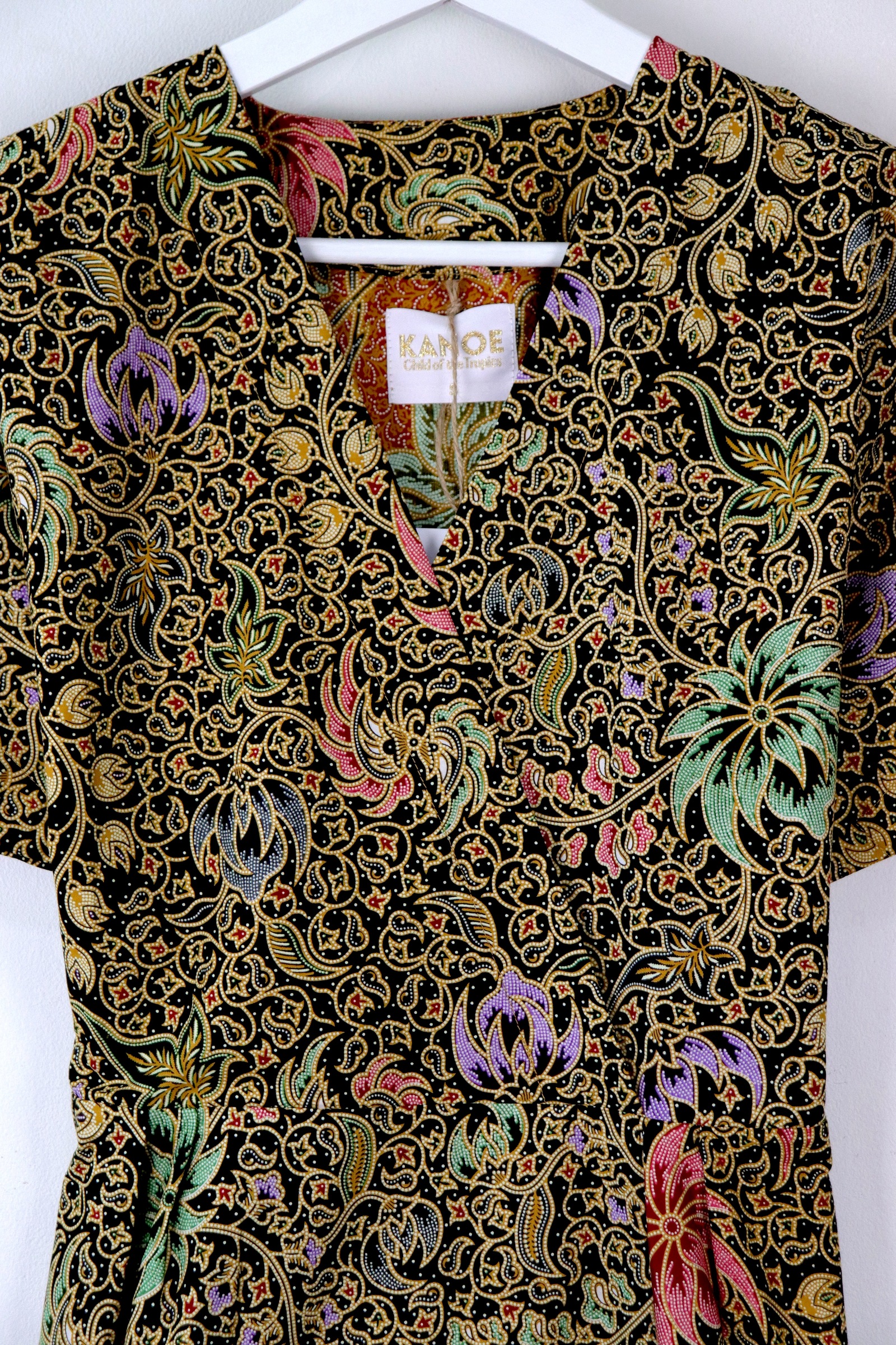 Kimono Wrap Dress [ Short ] - Eclipsed Radiance