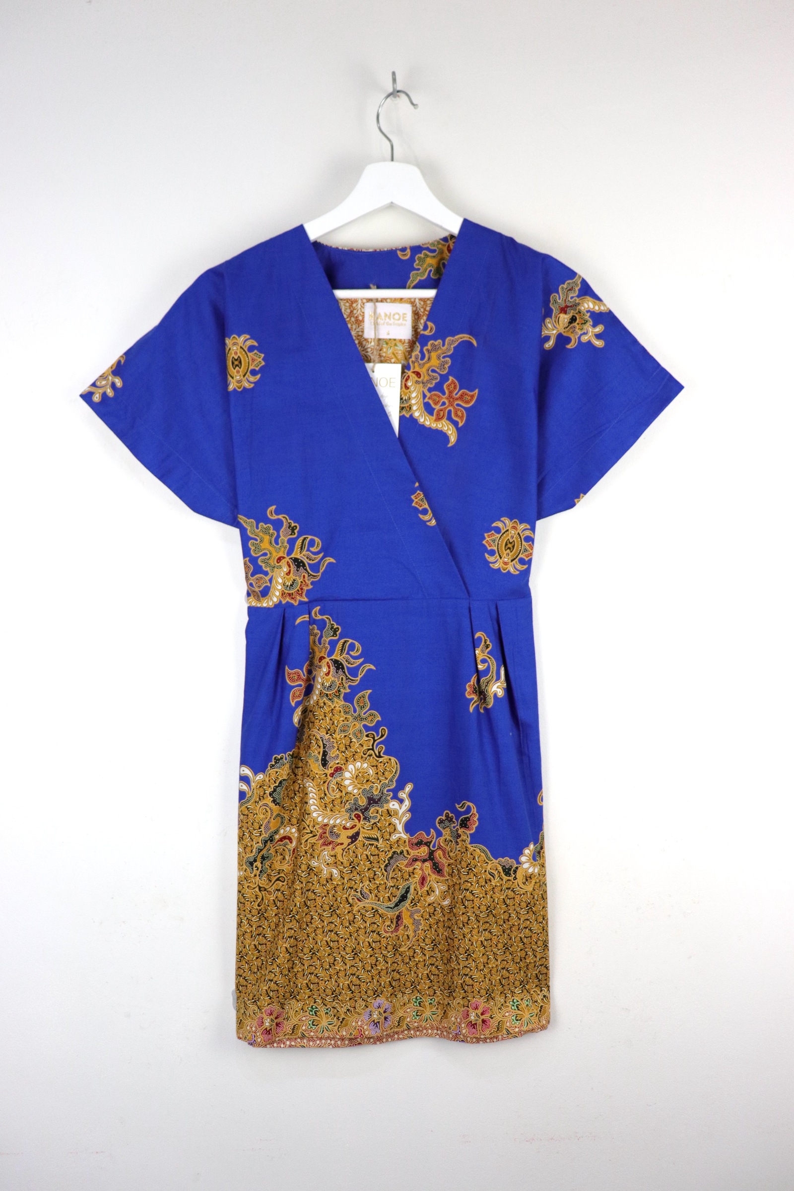 Kimono Wrap Dress [ Short ] - Azure Stars