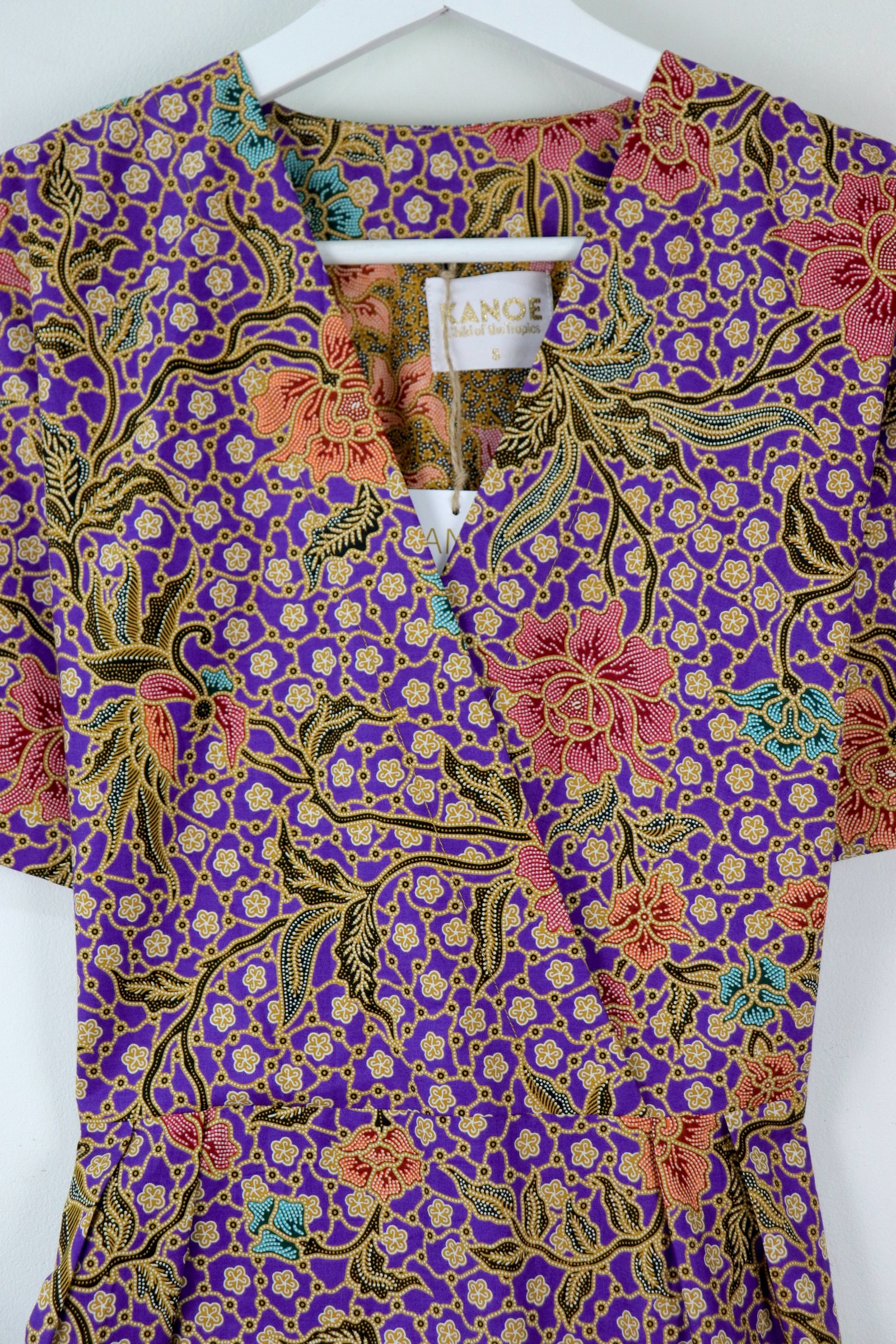 Kimono Wrap Dress [ Short ] - Lilac Lush