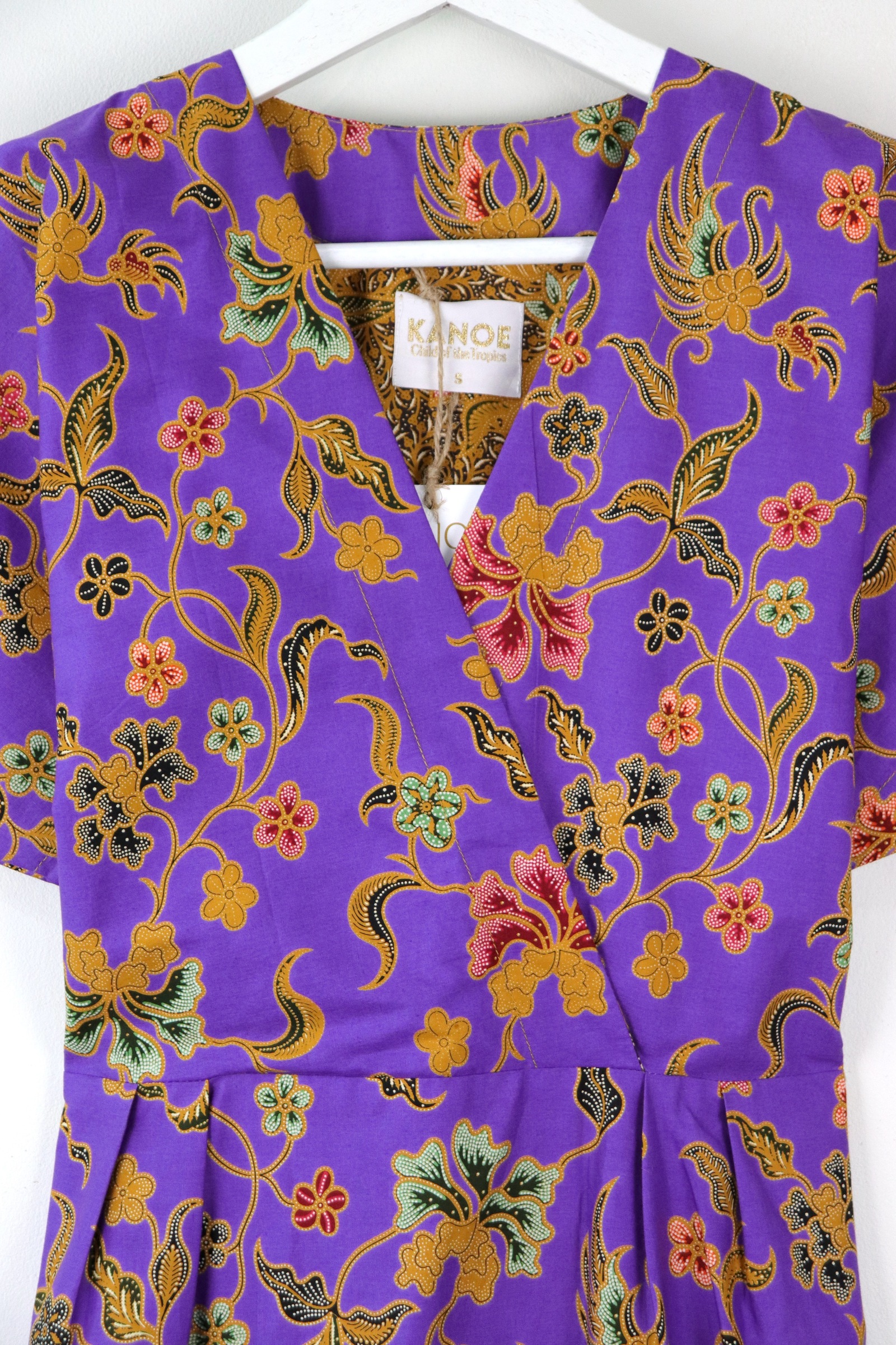 Kimono Wrap Dress [ Short ] [ S ] - Murasaki Moon