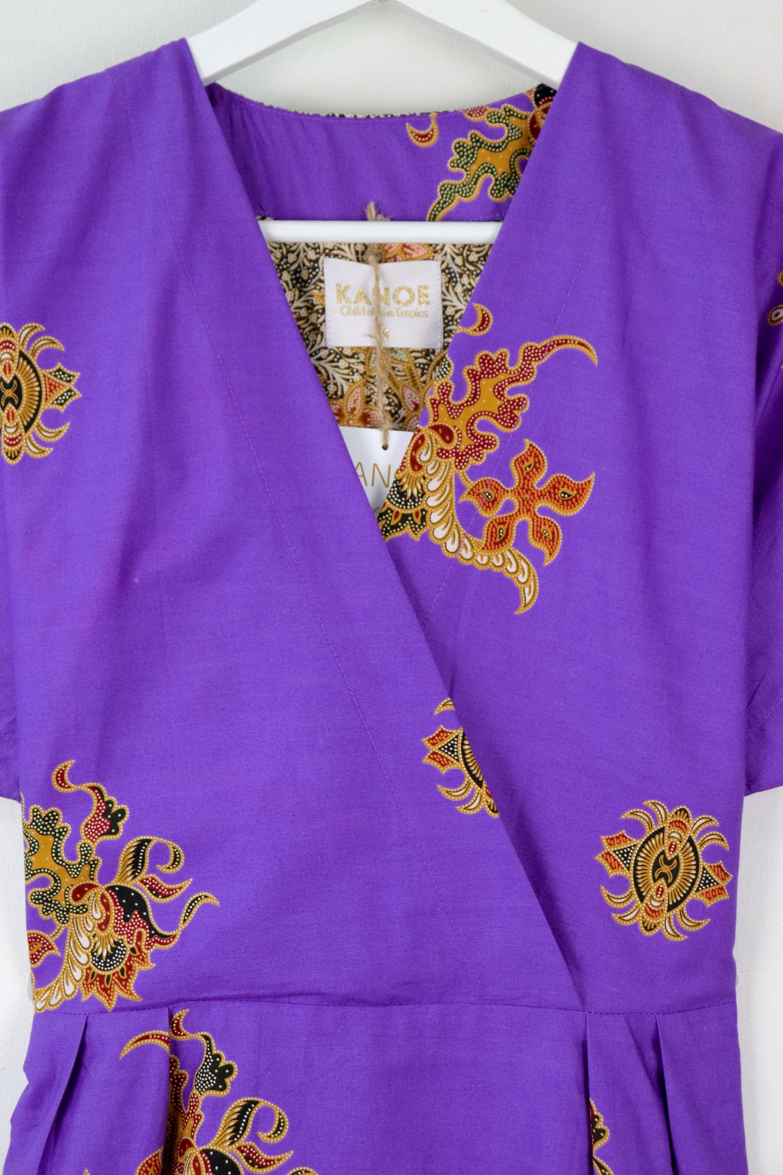 Kimono Wrap Dress [ Short ] - Fujin Nights