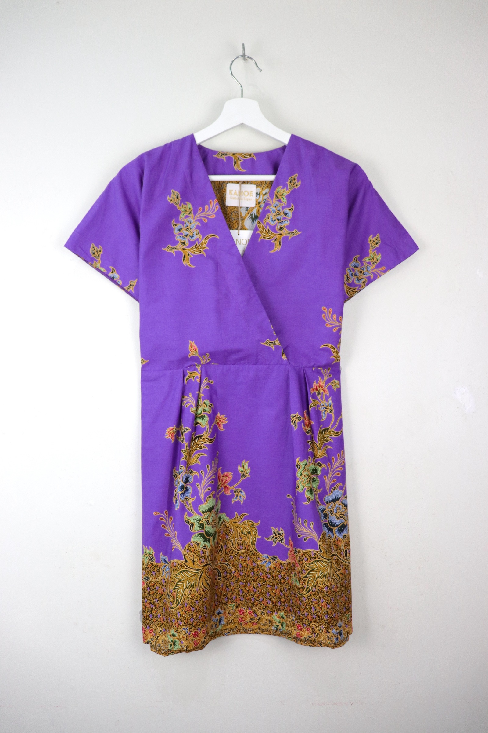 Kimono Wrap Dress [ Short ] - Usubeni Lavender