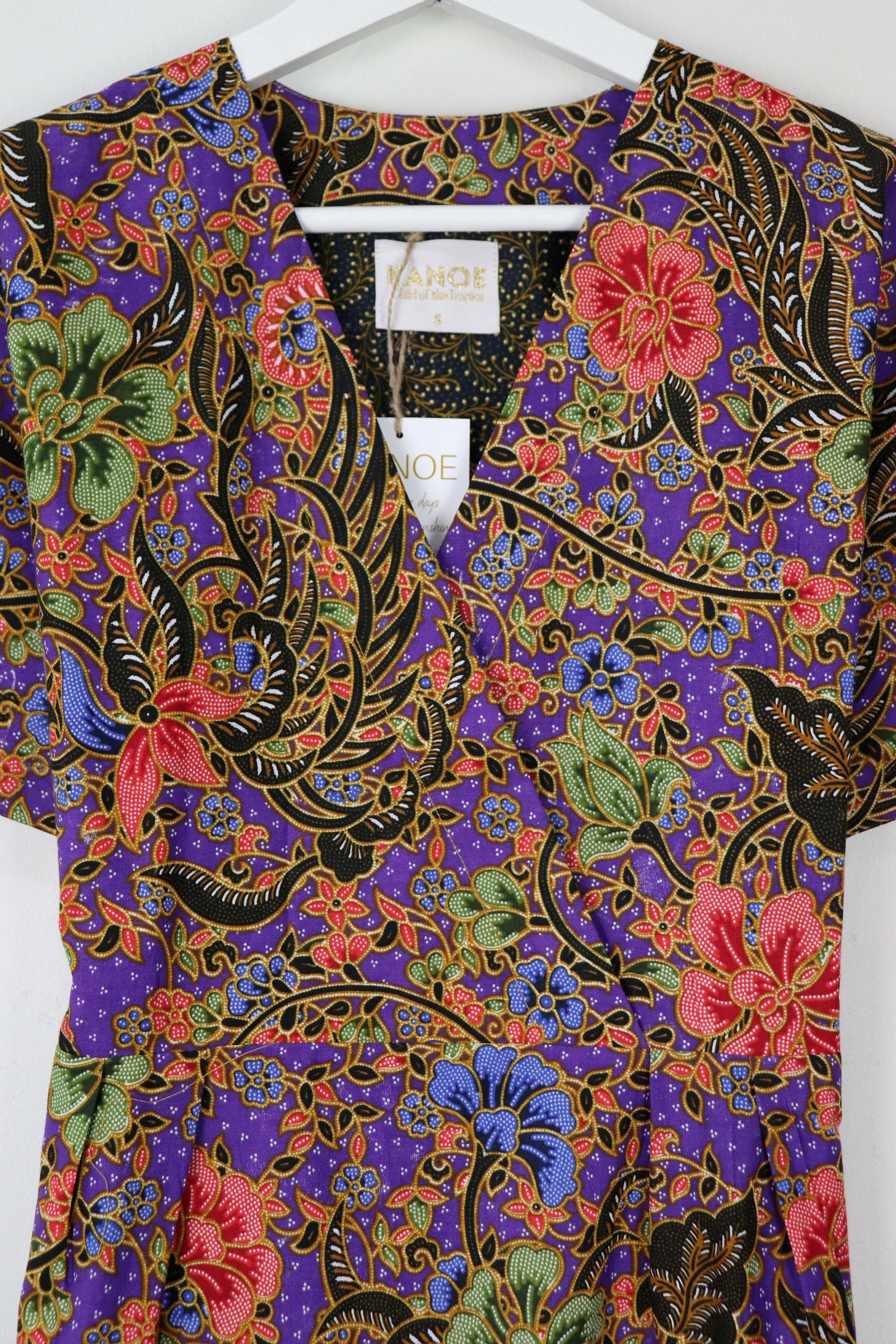 Kimono Wrap Dress - Orchid [ Smaller Freesize ]