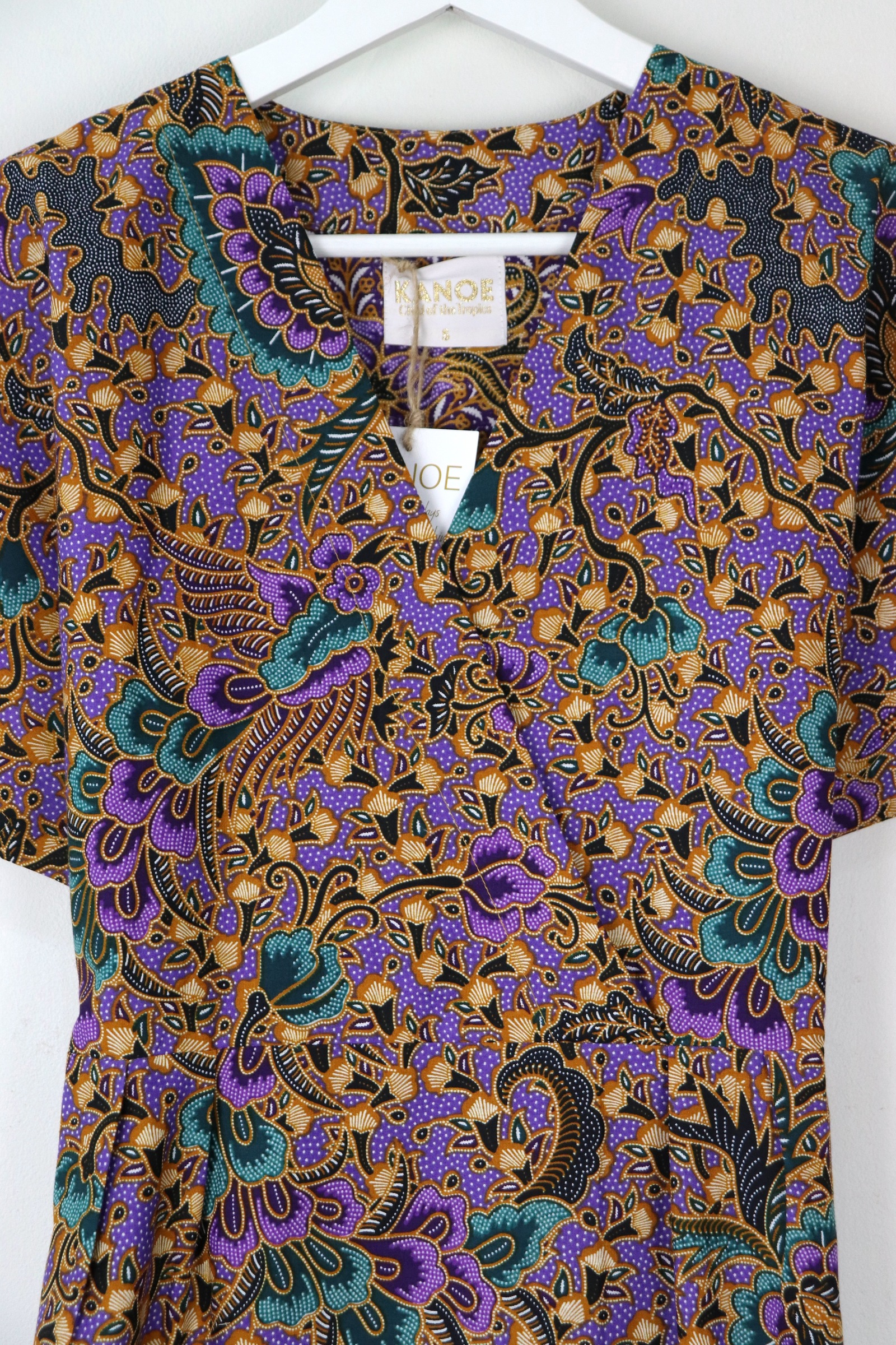 Kimono Wrap Dress - Iris