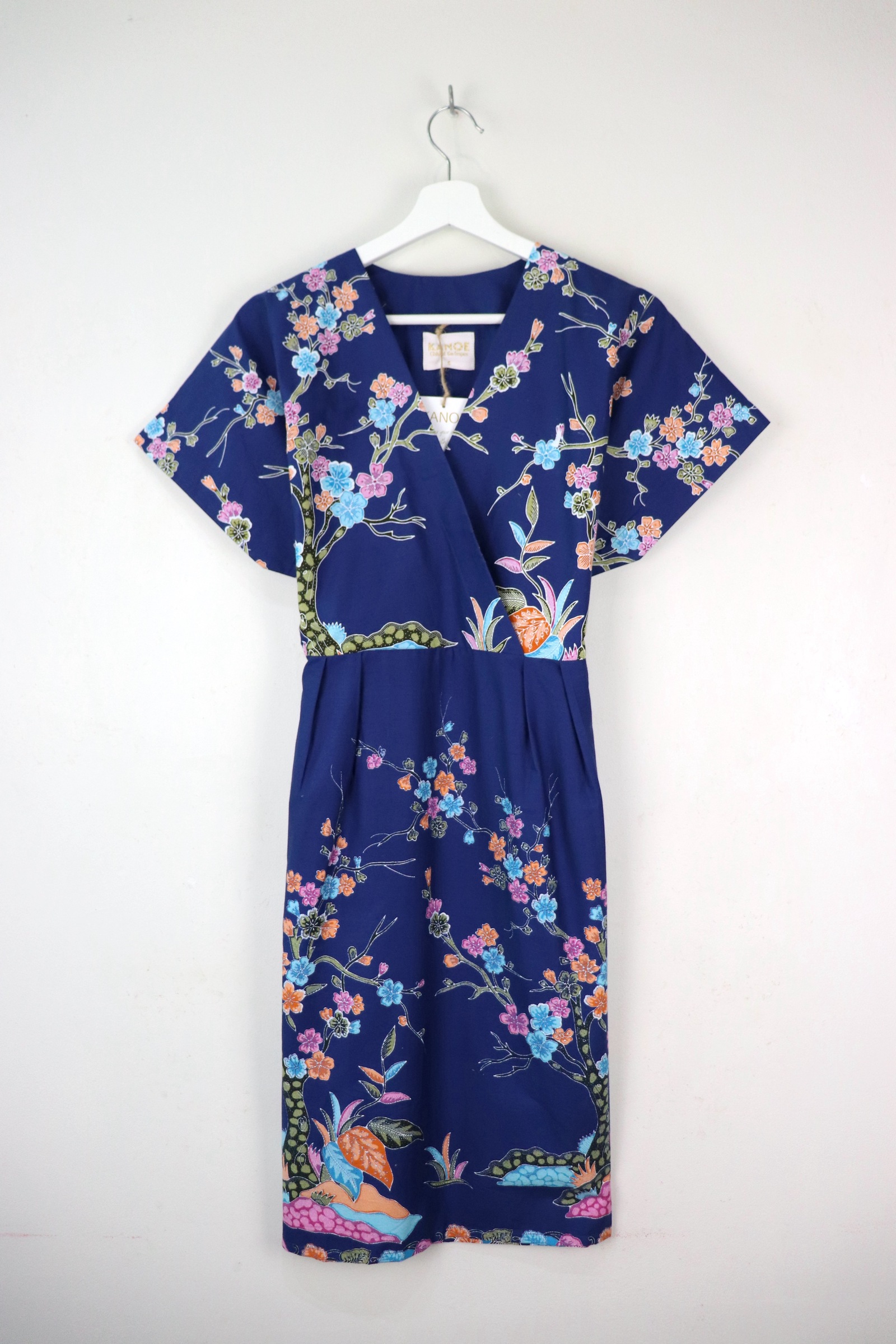 Kimono Wrap Dress - Bluebell