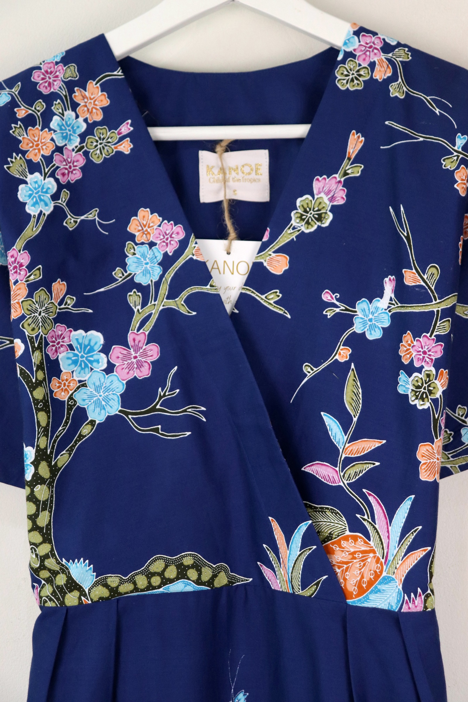 Kimono Wrap Dress - Bluebell