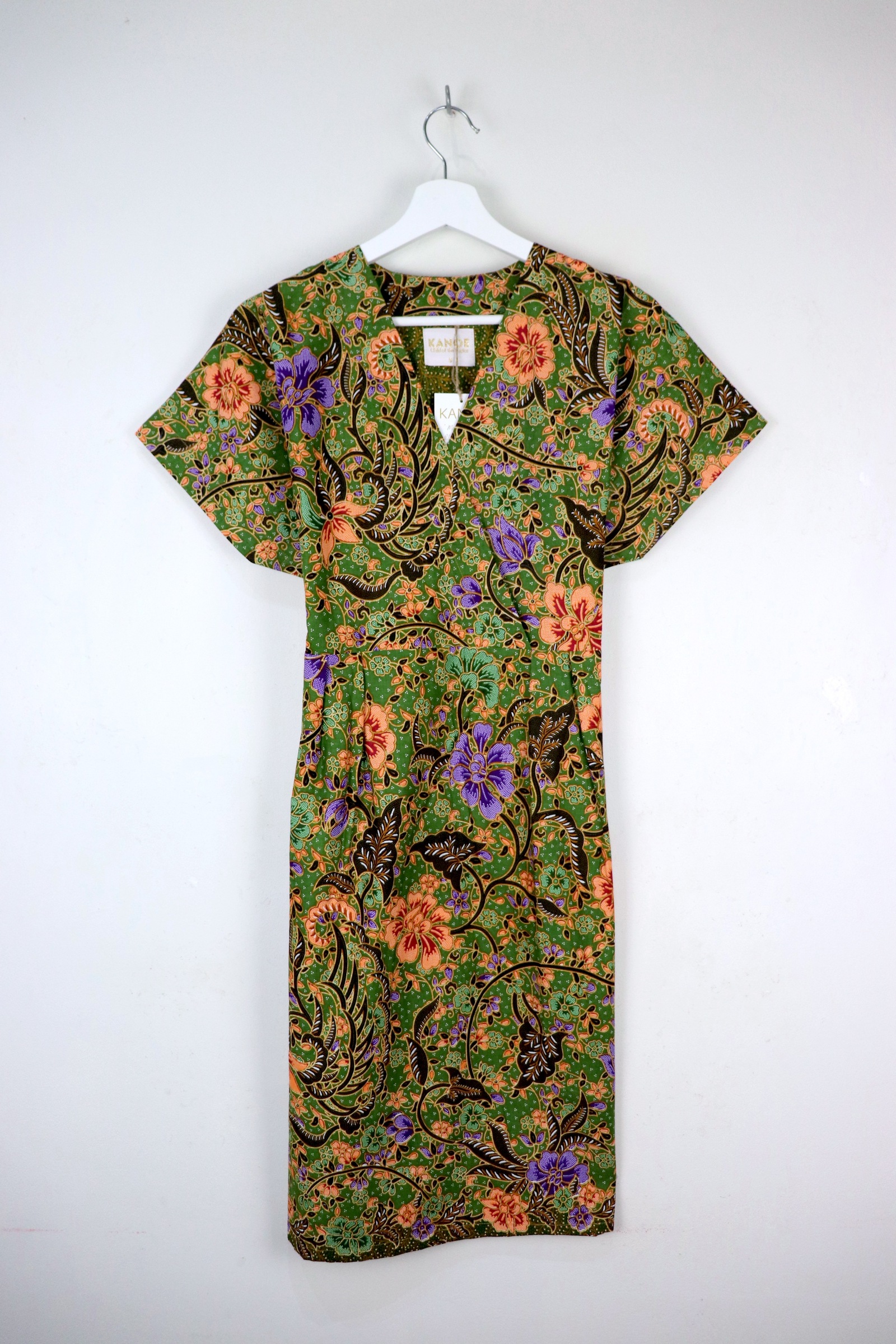 Kimono Wrap Dress - Eucalyptus