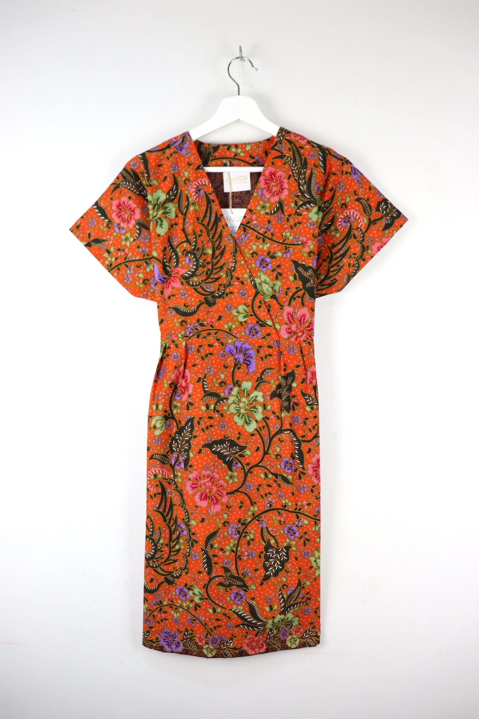 Kimono Wrap Dress - Celosia