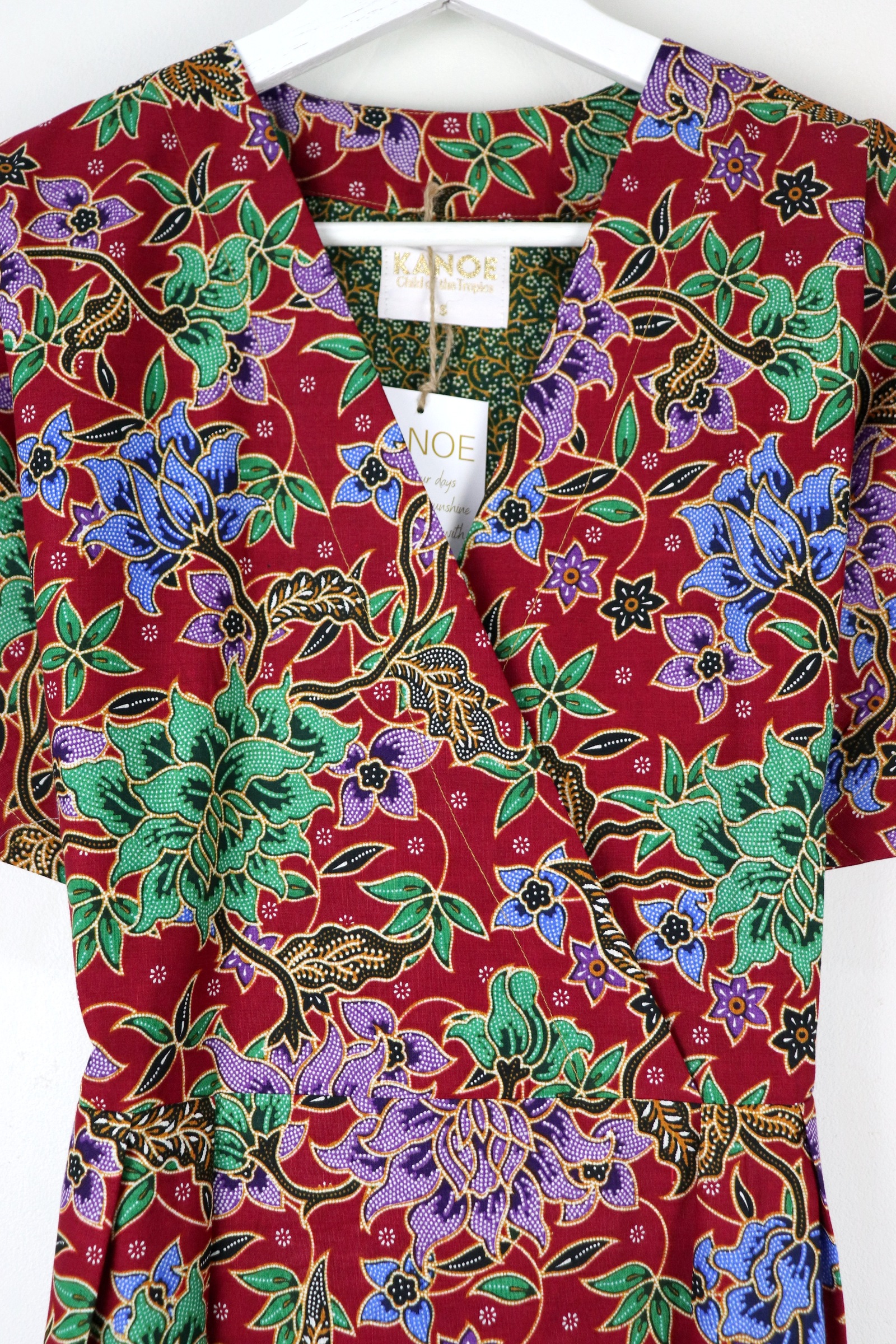 Kimono Wrap Dress - Petunia