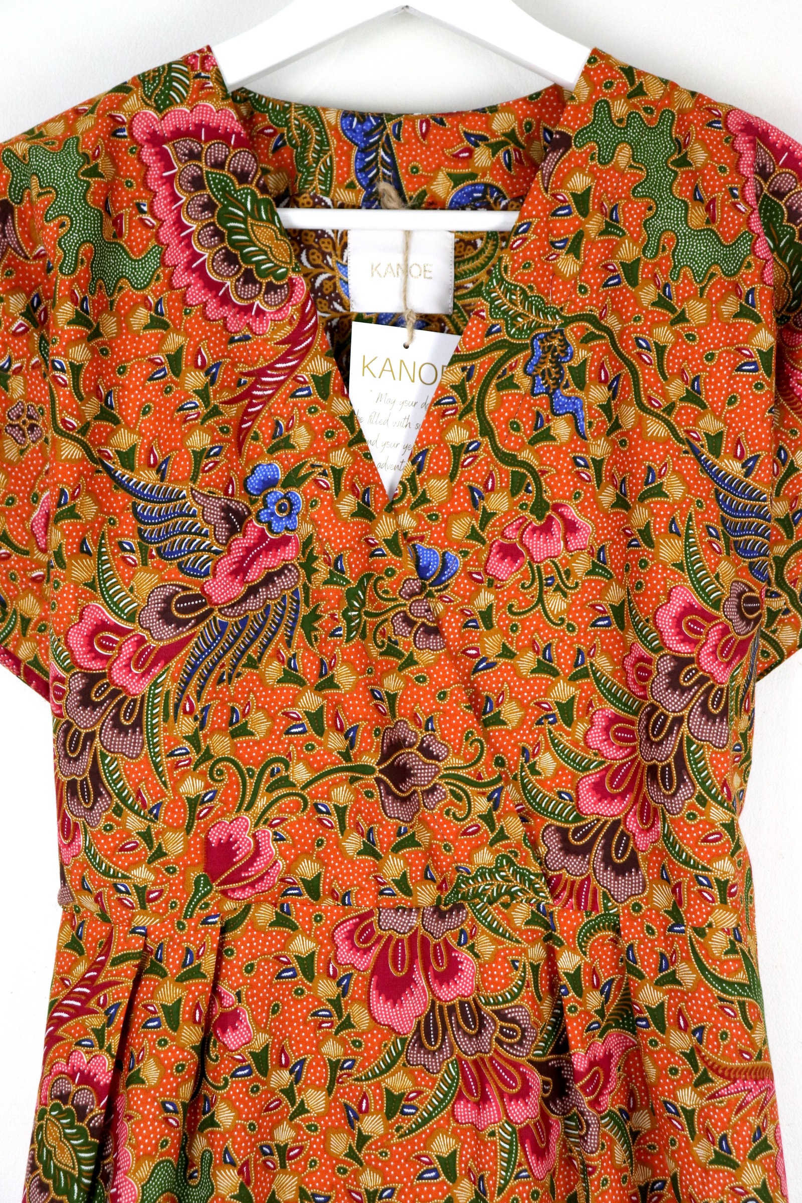 Kimono Wrap Dress - Calendula [ Original Freesize ]