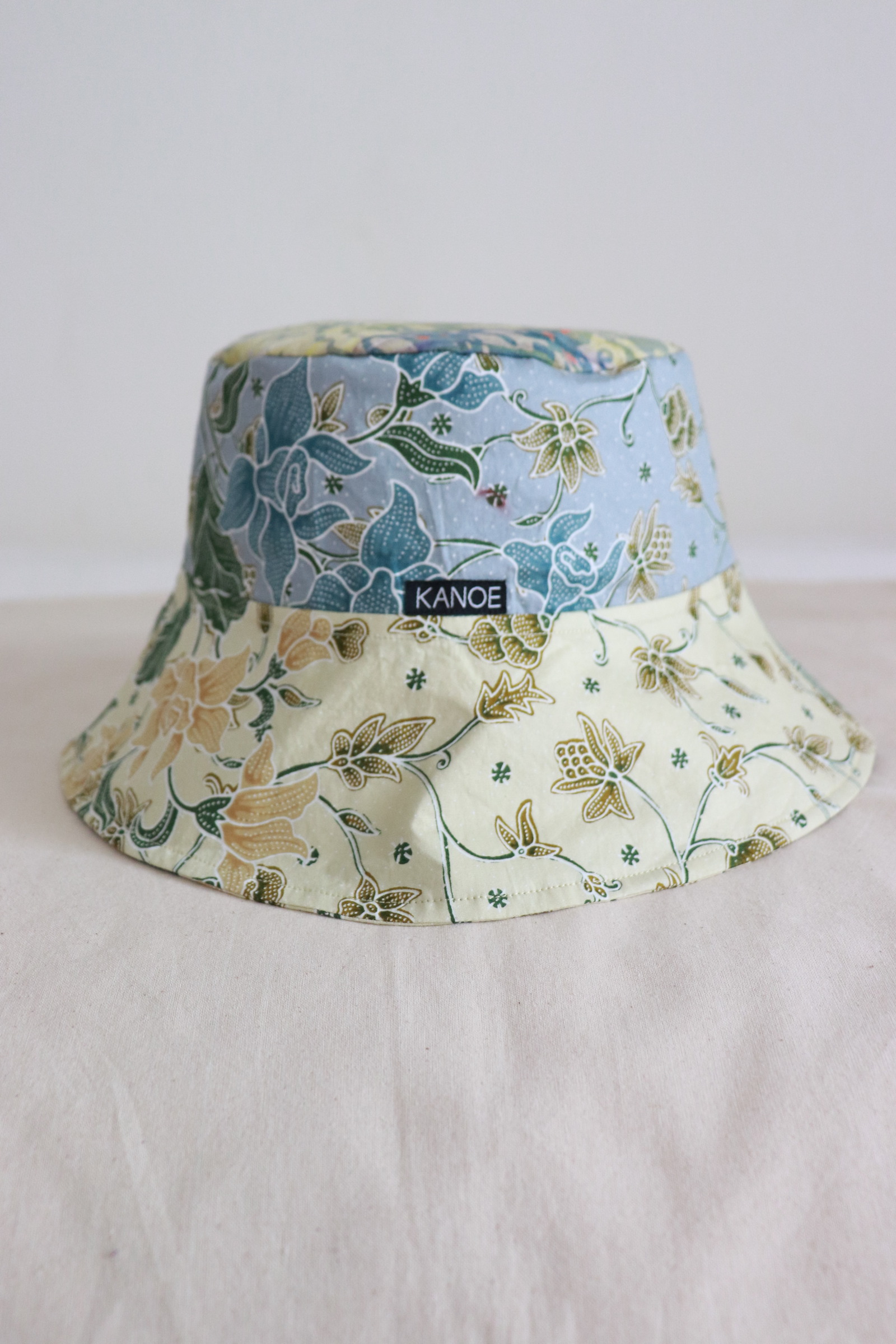 Patchwork Batik Bucket Hat Wide Brim - Stella
