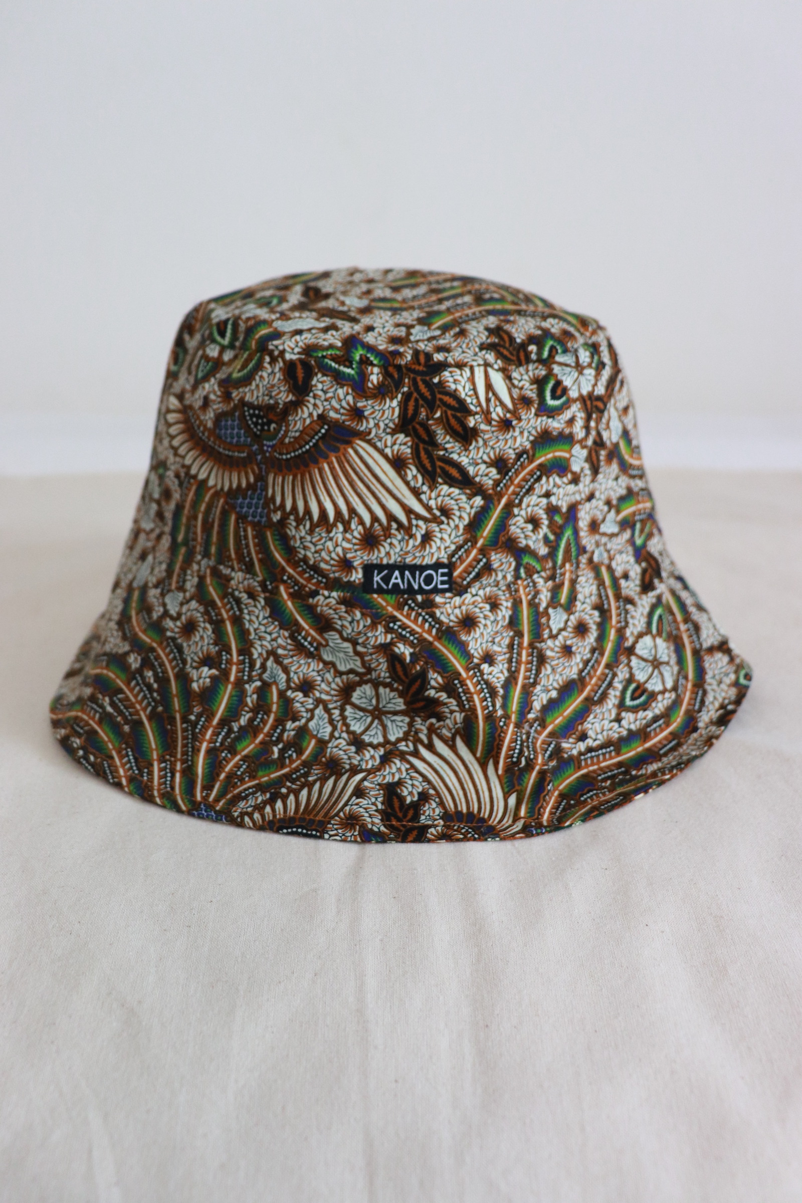 Reversible Batik Bucket Hat  - Zephyr [Wide Brim]