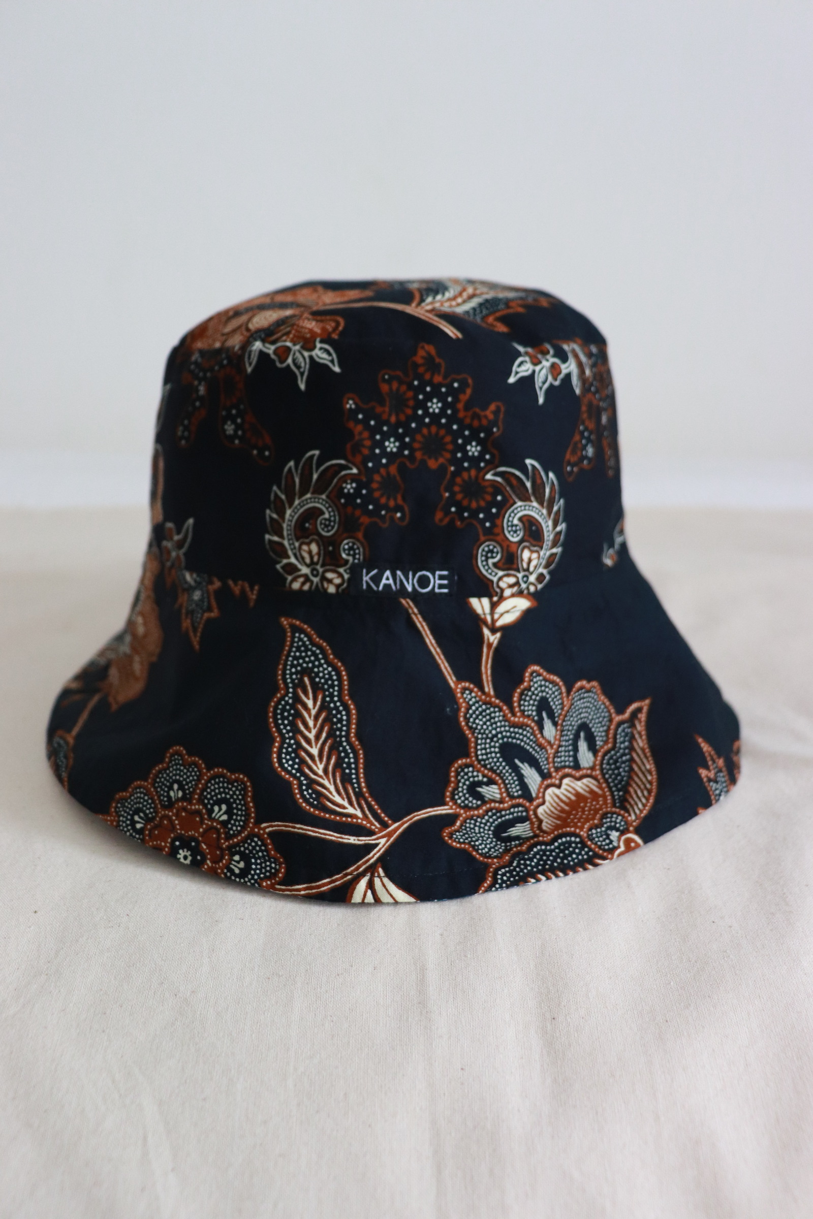 Reversible Batik Bucket Hat  - Gaia [Wide Brim]