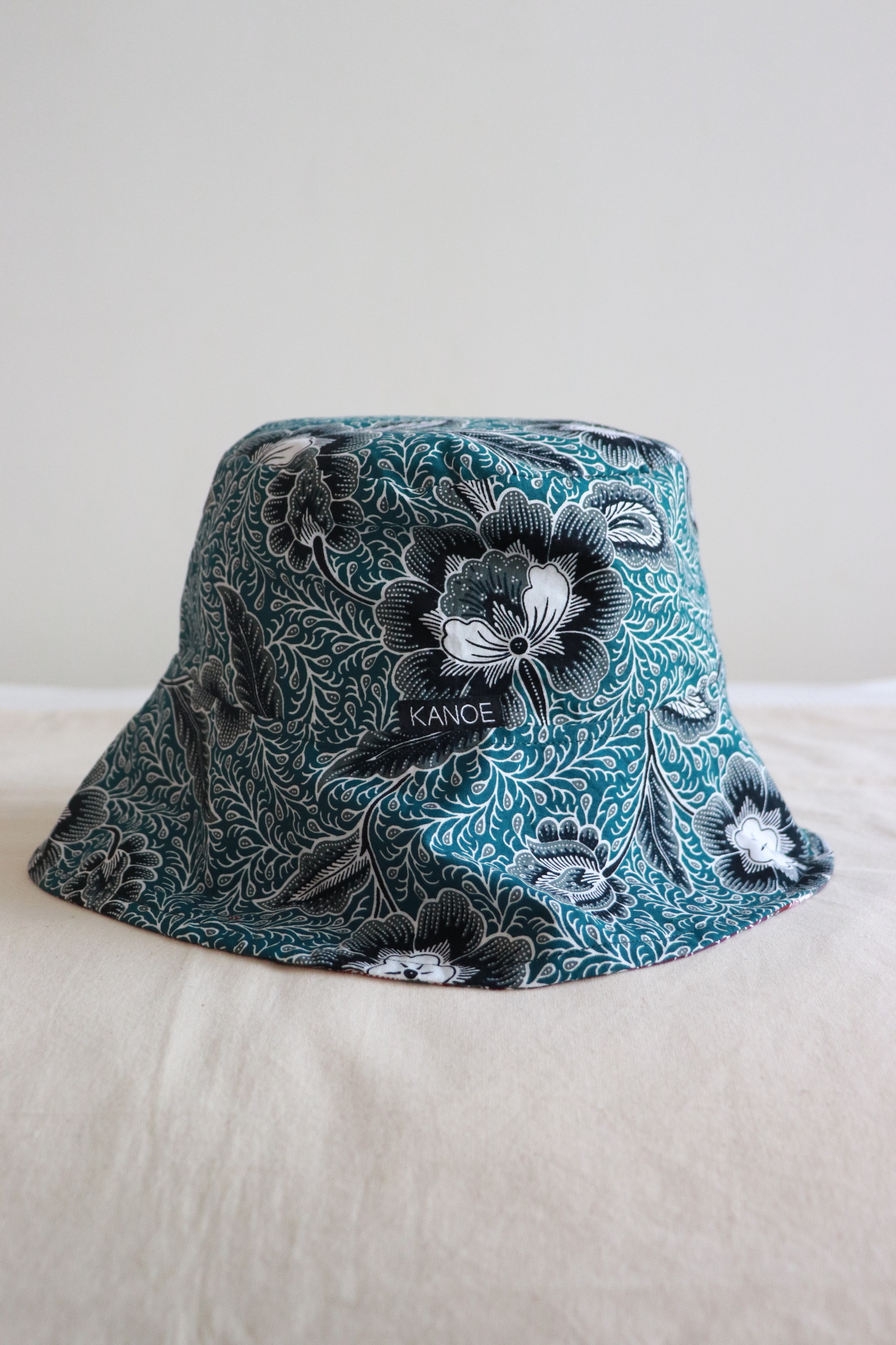 Reversible Batik Bucket Hat  - Mavis [Wide Brim]